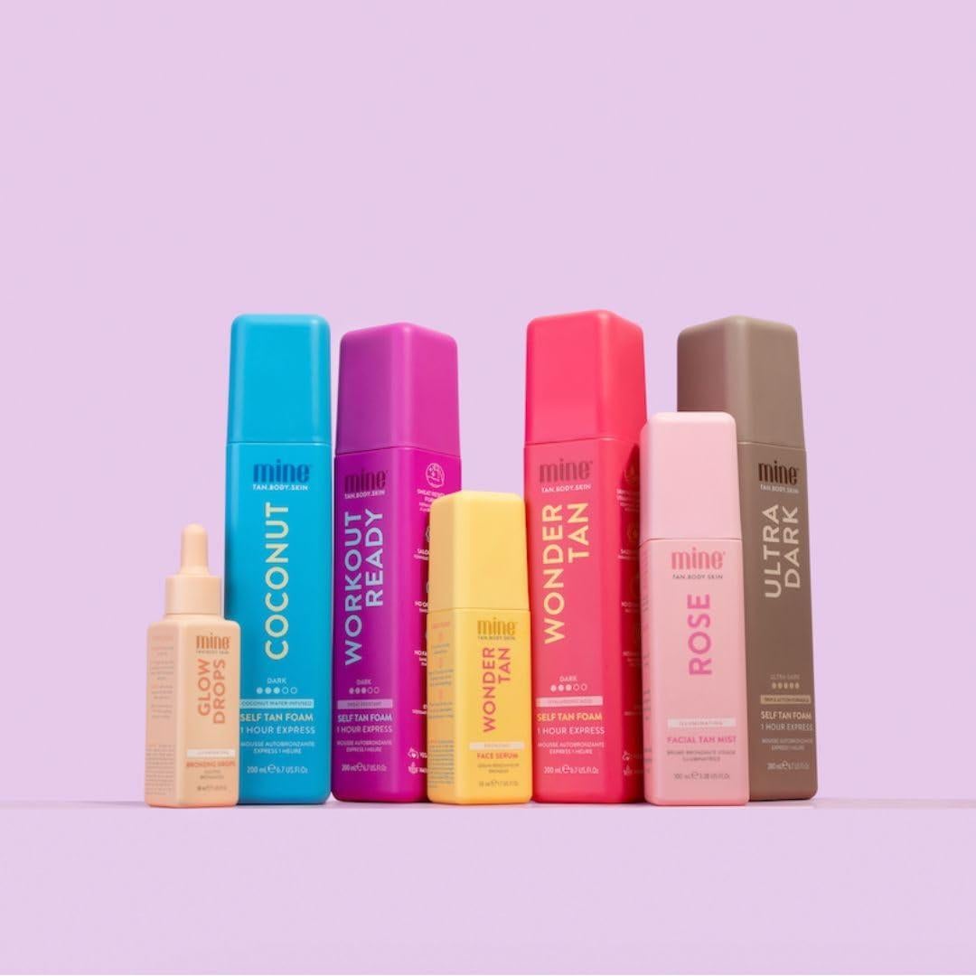 MineTan Suero Facial Autobronceador 125g - Bronceado Oscuro