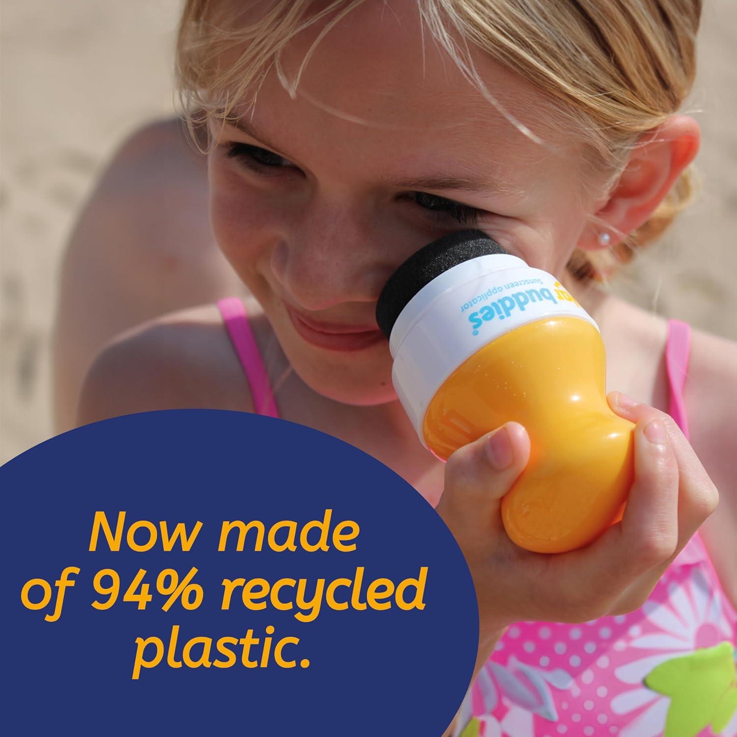 Aplicador de Protector Solar Rellenable Solar Buddies Rosa 100ml