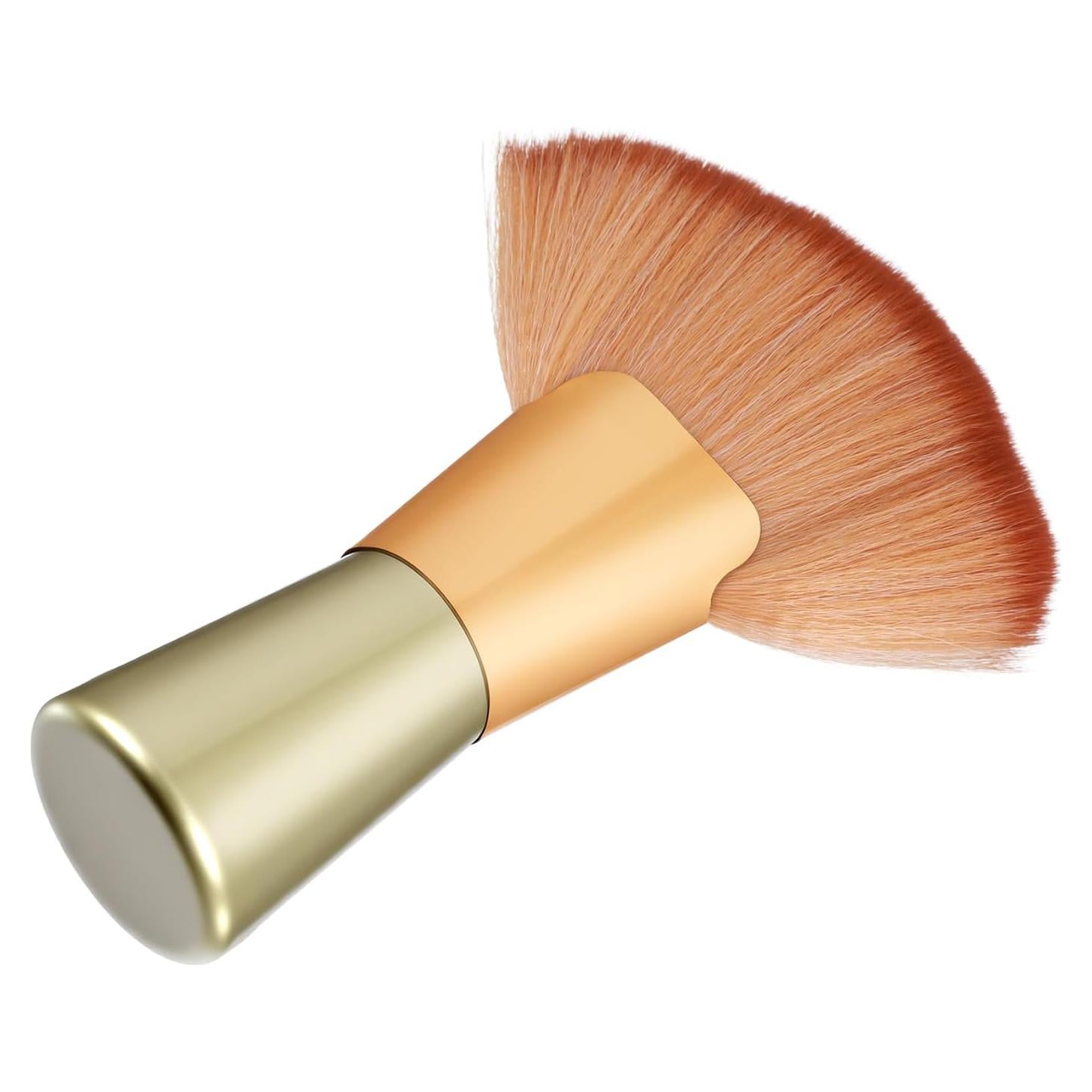 Brocha de Polvo Grande ValueBargain para Maquillaje y Bronceado 15 cm