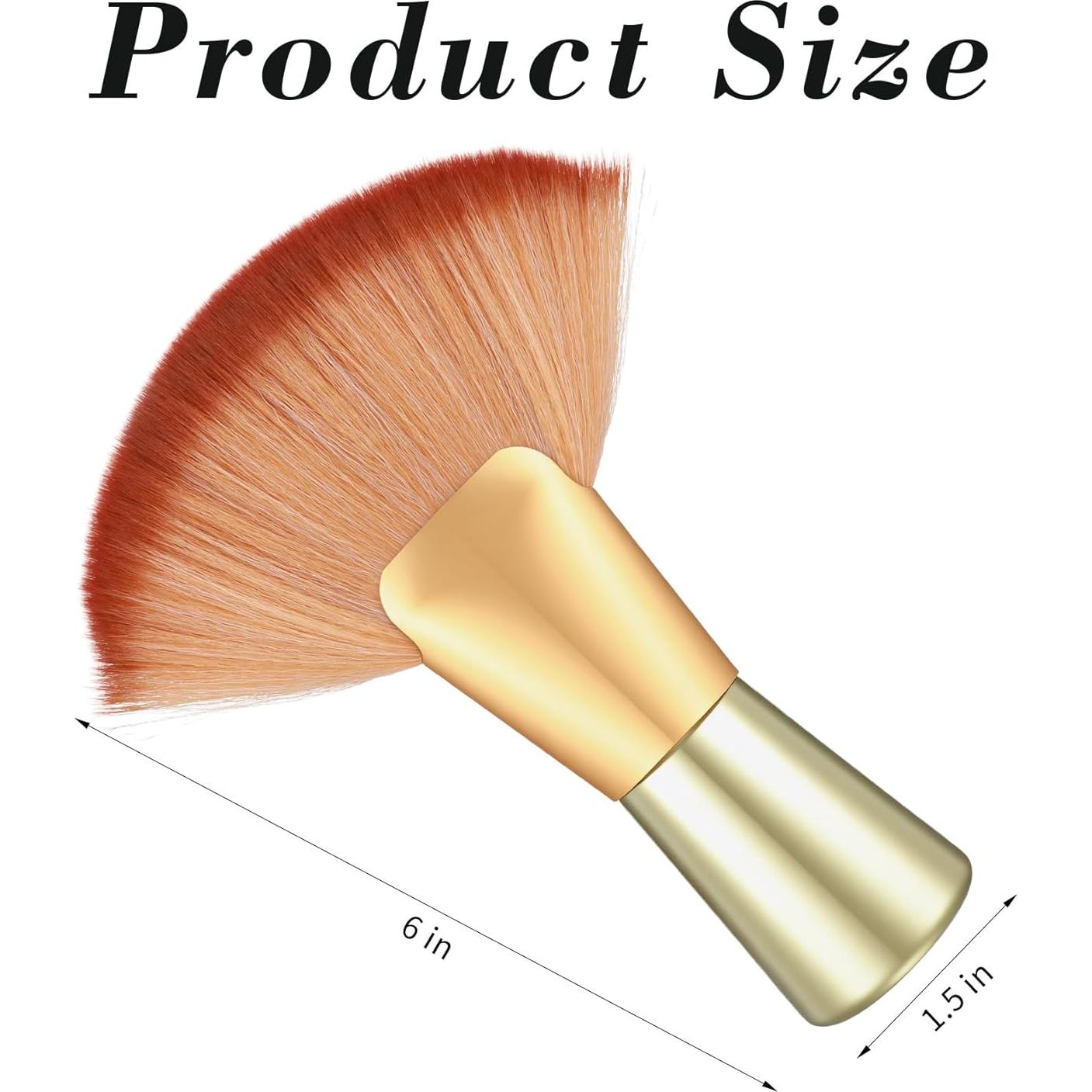 Brocha de Polvo Grande ValueBargain para Maquillaje y Bronceado 15 cm