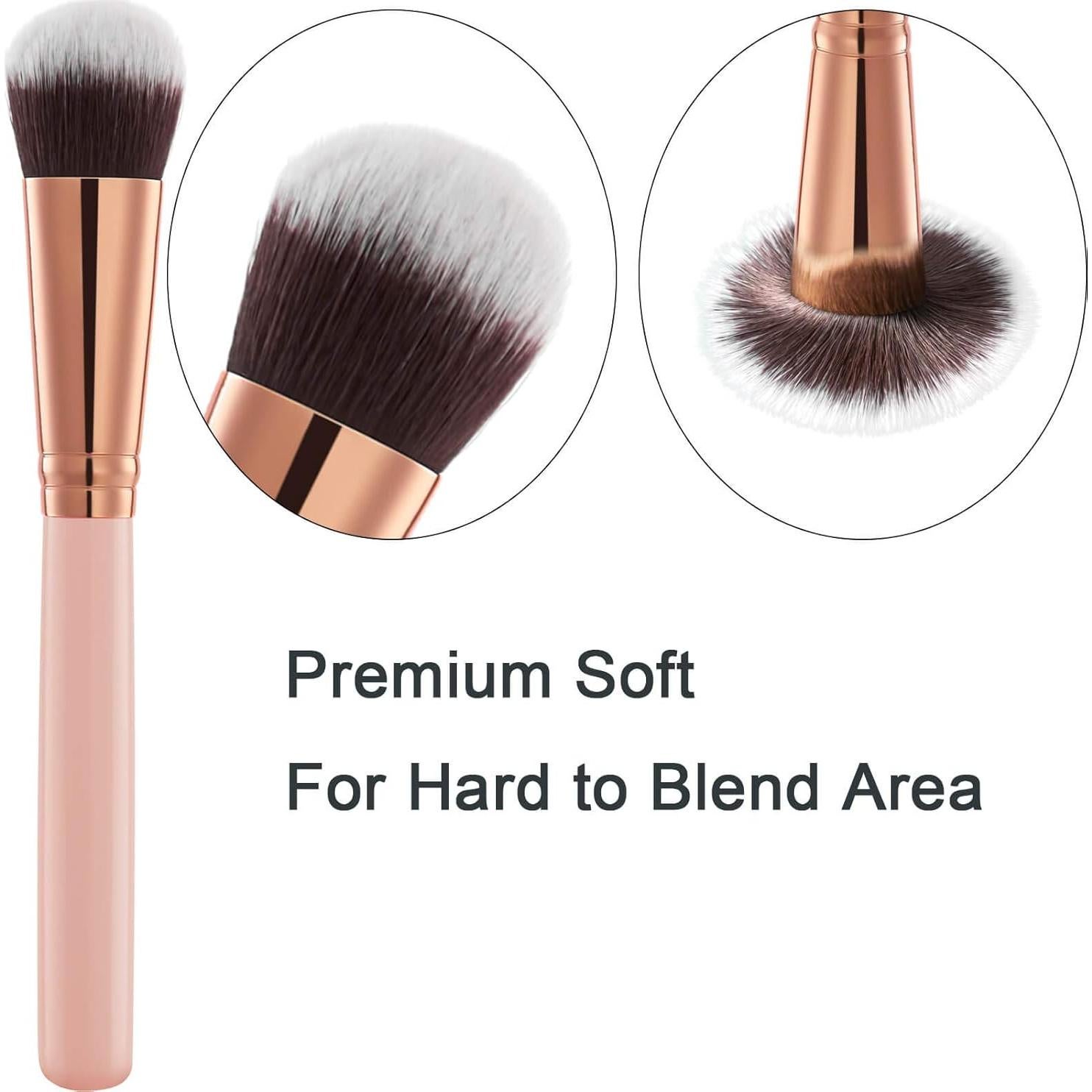 Juego de Brochas Kabuki PATTYOU para Autobronceado - 2 Piezas