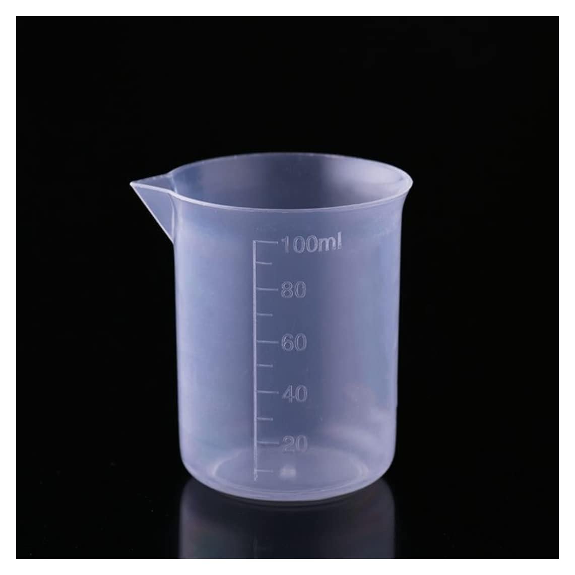 4 Tazas Plásticas Graduadas 100ml CRAZY ELF - Medición Cocina