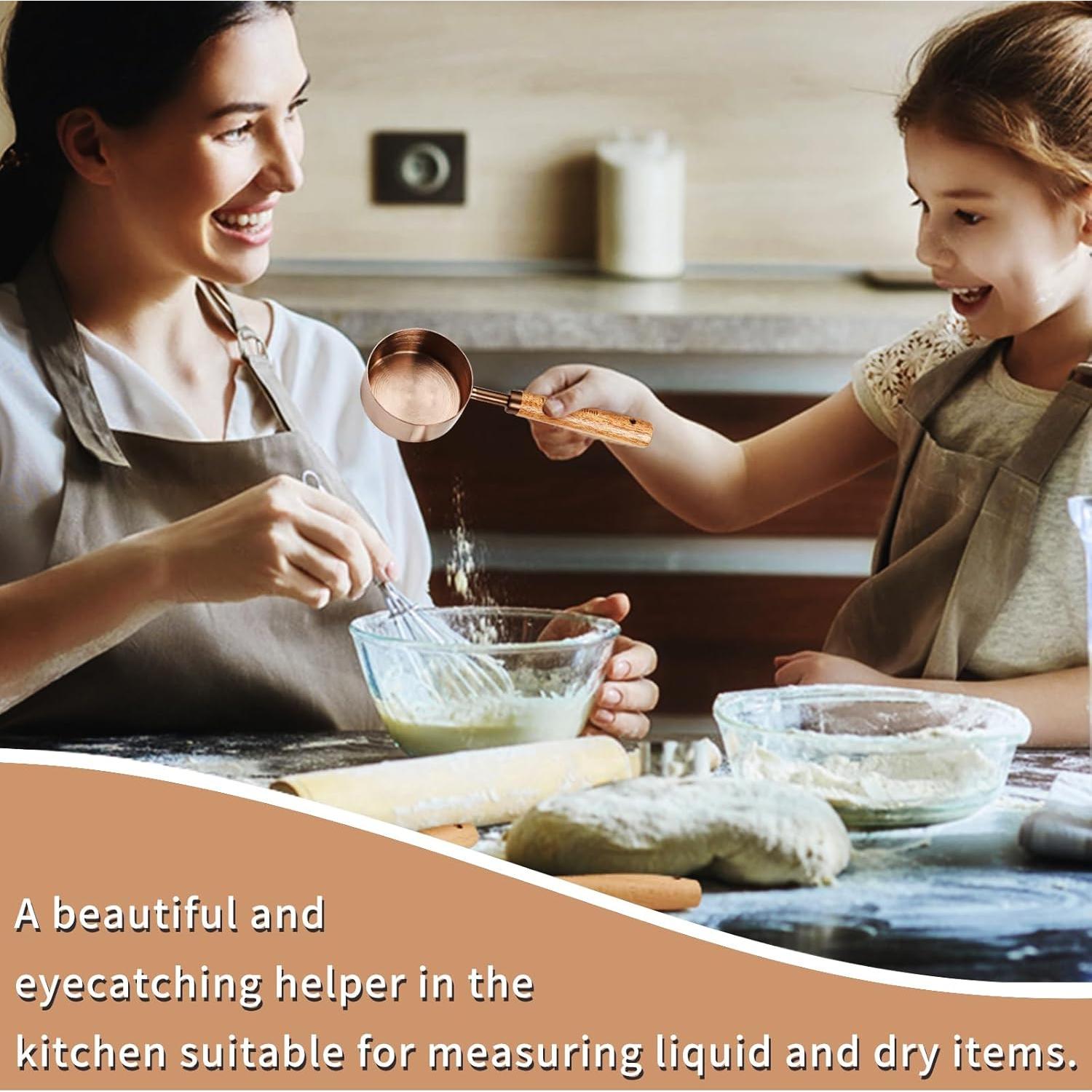 Taza de Medir Malmo 250ml Acero Inoxidable Oro Rosa