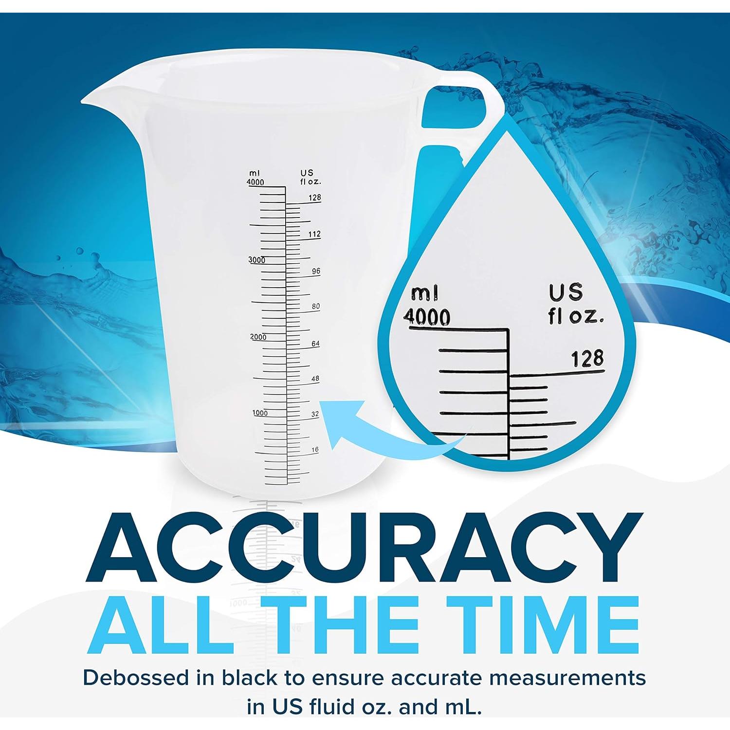 Jarra Medidora Plástico ACCUPOUR 250 mL Graduada