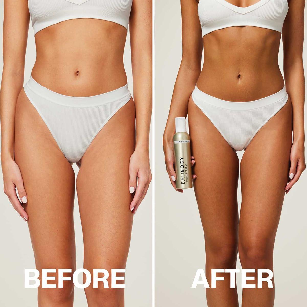 Bali Body Auto Bronceador Expreso 1 Hora Oscuro + Mitón