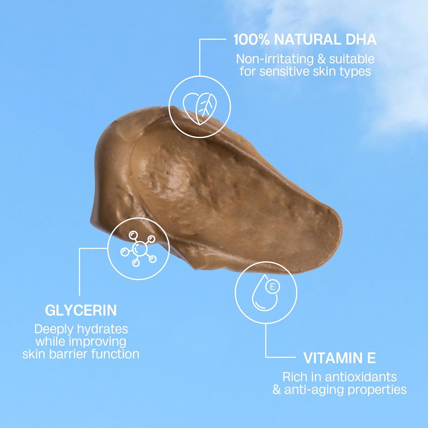 Bali Body Auto Bronceador Expreso 1 Hora Oscuro + Mitón