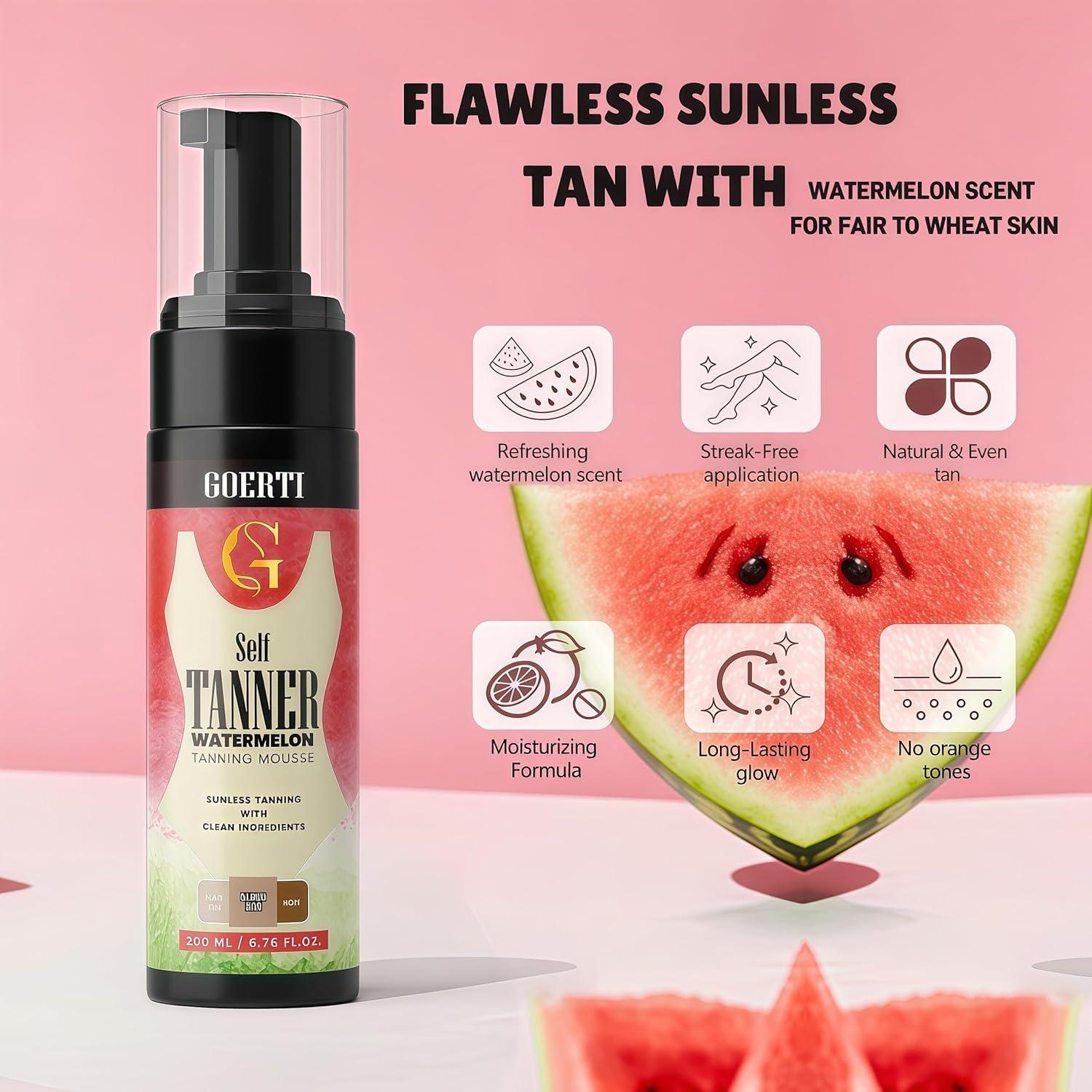 Mousse Autobronceador Natural con Aplicador - Bronceado Medio 1.5h