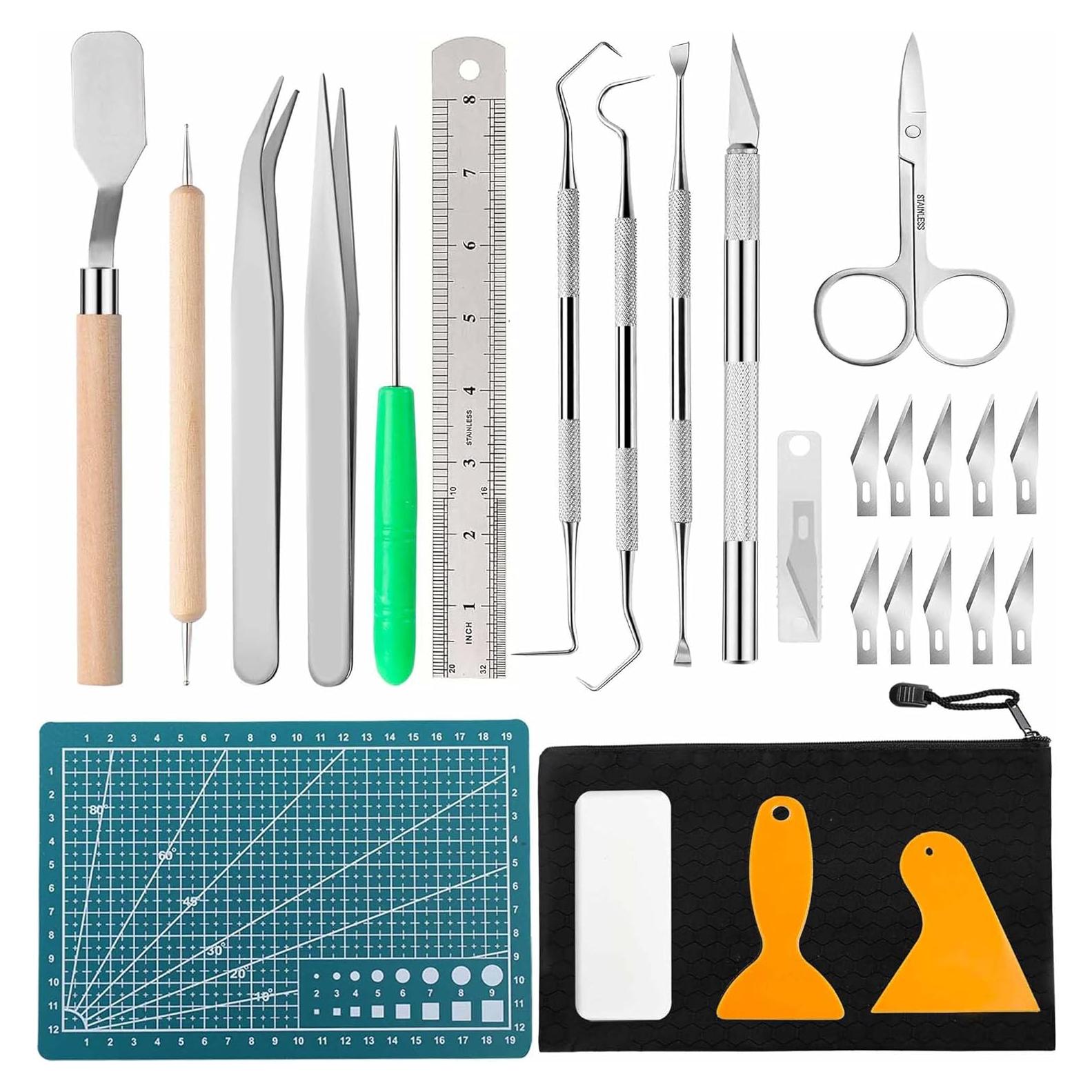 Kit de Herramientas para Desmalezar Vinilo Dorhui 20cm 12 herramientas