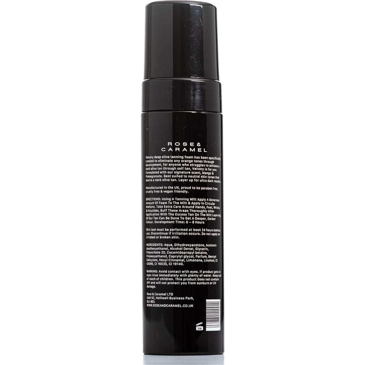 Mousse Autobronceador Ultra Oscuro Rose & Caramel 200ml