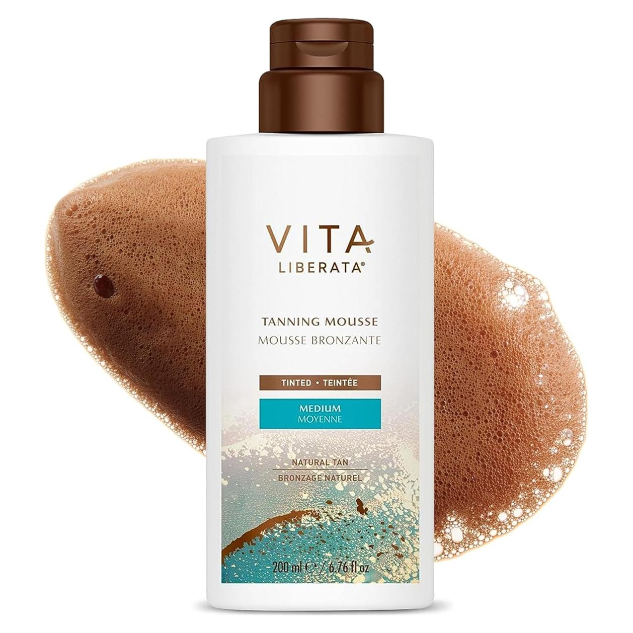 Mousse Bronceadora Tinteada Vita Liberata 200 ML Medio