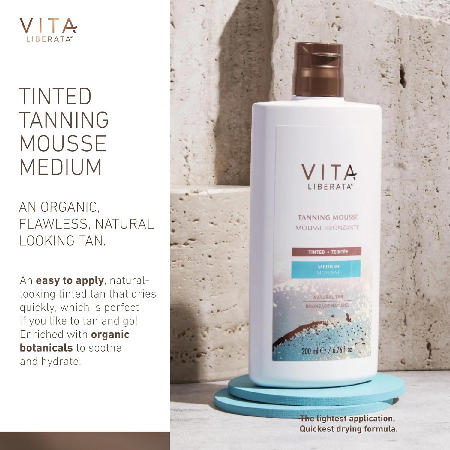 Mousse Bronceadora Tinteada Vita Liberata 200 ML Medio