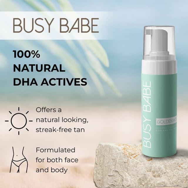 Mousse Autobronceador Sin Sol Busy Babe 200ml - Bronceado Perfecto