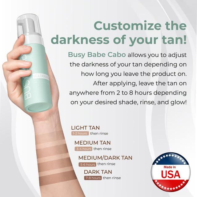 Mousse Autobronceador Sin Sol Busy Babe 200ml - Bronceado Perfecto