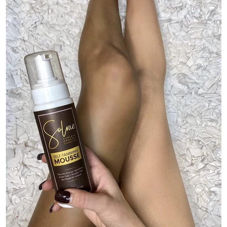 Mousse Autobronceador Sin Sol Solrae 198 g - Aplicación Fácil