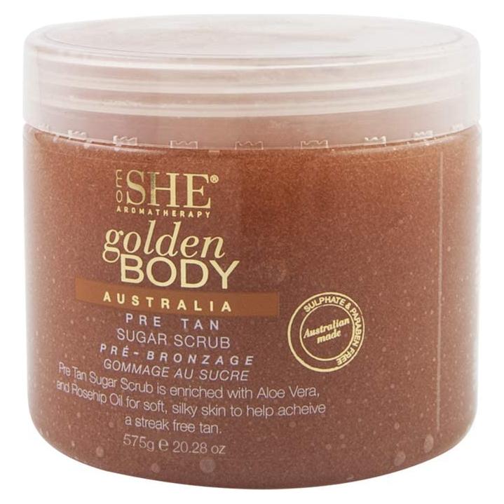 Exfoliante de Azúcar Dorado para Cuerpo OM SHE 570g