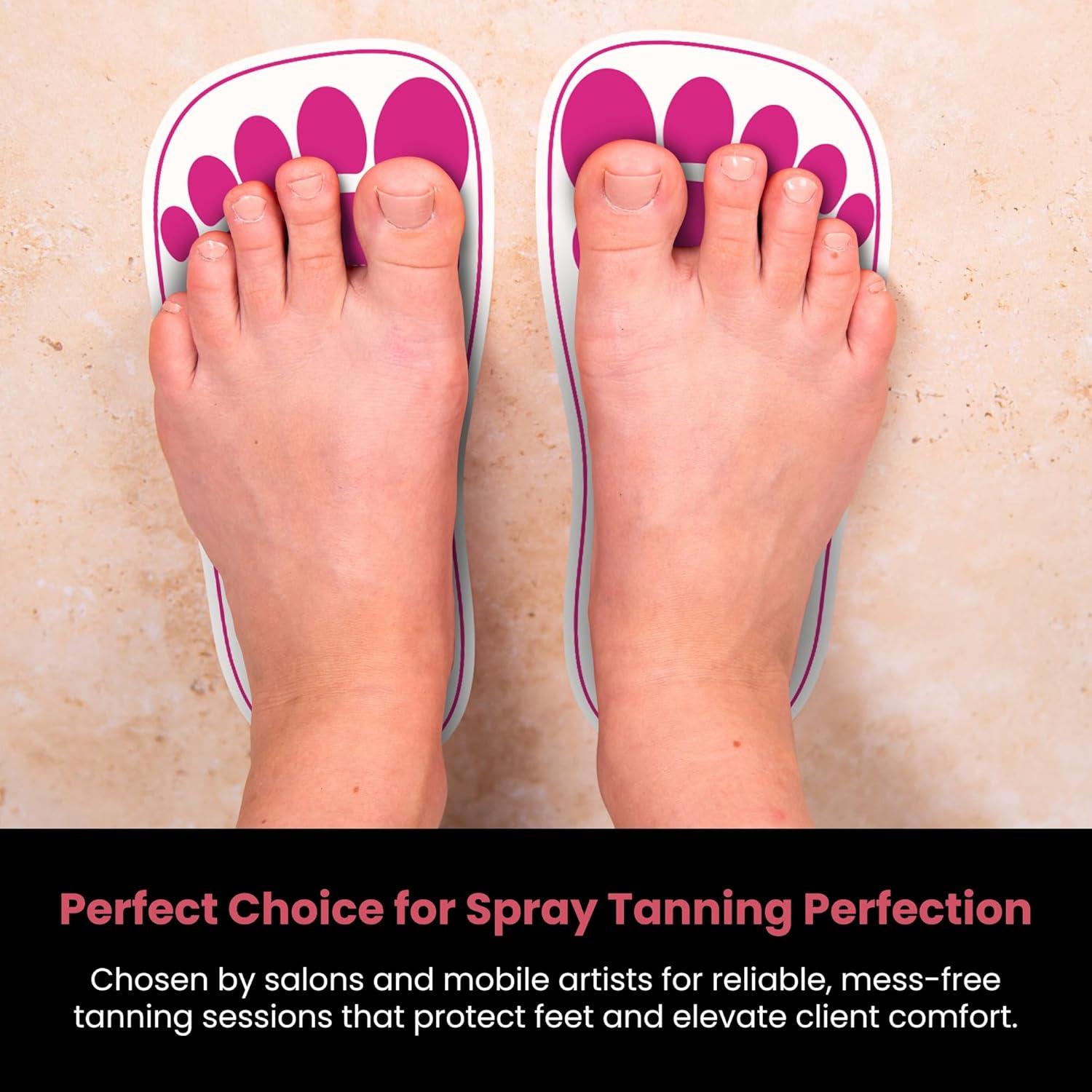 Almohadillas desechables para pies MoLiQ - 25 pares para bronceado