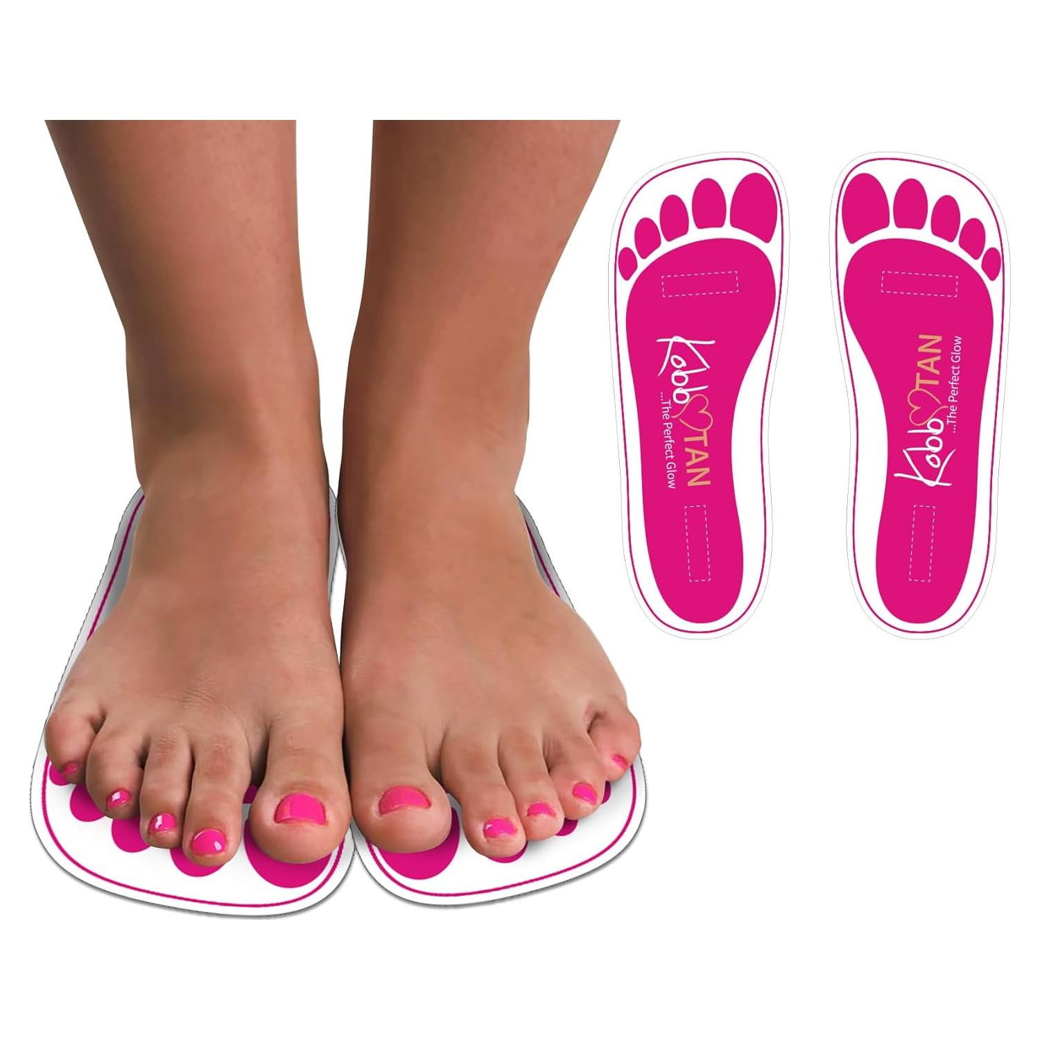 60 Pares Almohadillas Desechables para Pies KobbTan