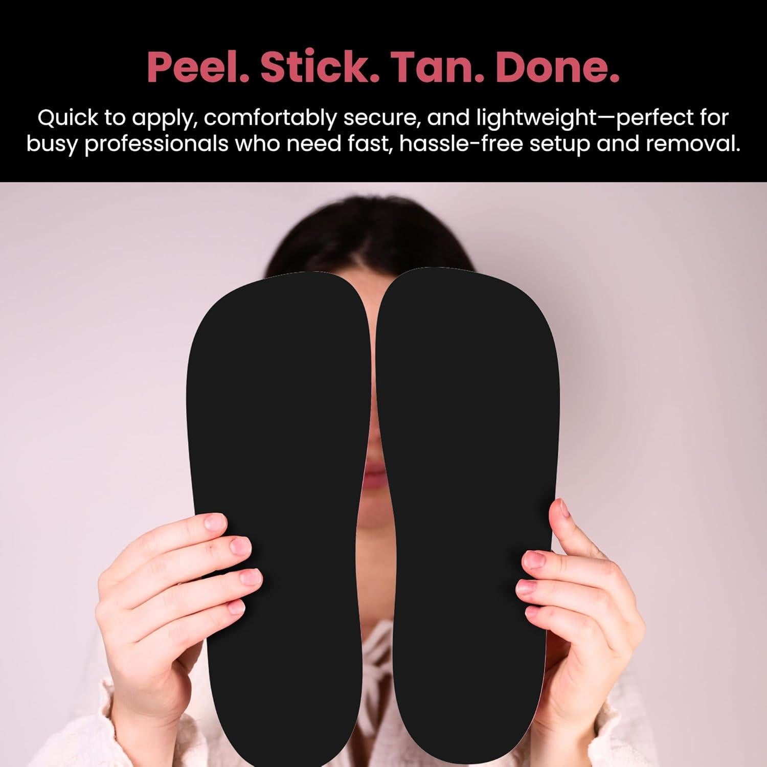 Protectores desechables para pies bronceado en spray MOLITOWN 40 pares