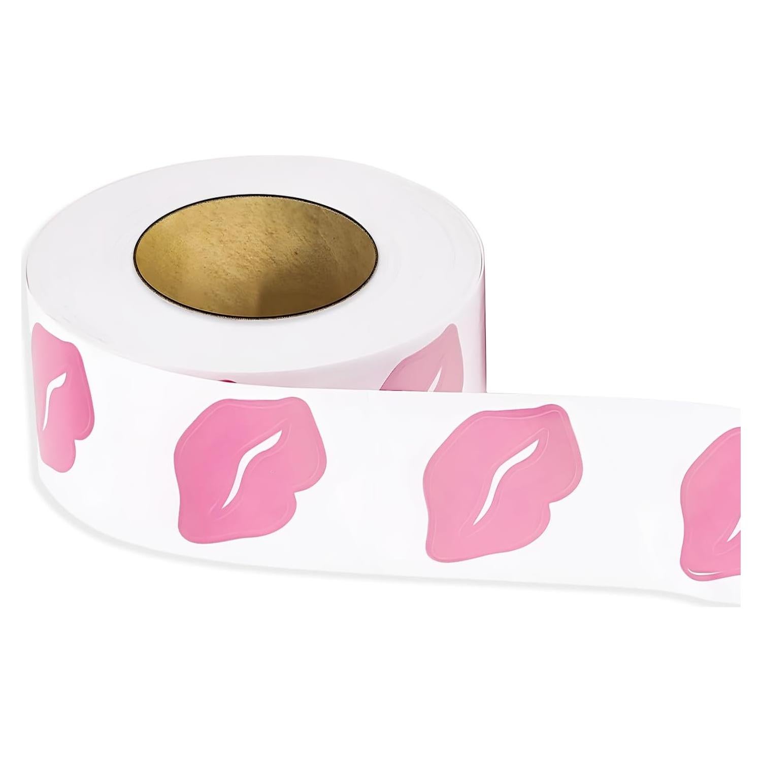 500 Calcomanías de Bronceado Labios Creztail - Autoadhesivas