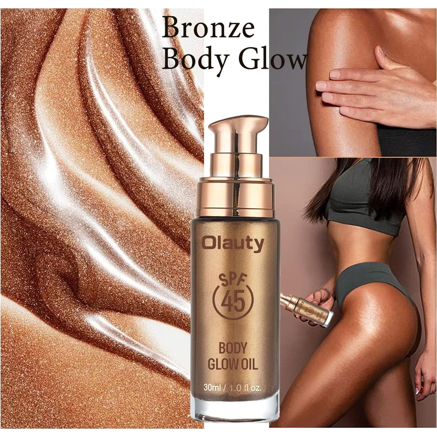 Aceite Iluminador Corporal SPF 45 Loci Brillante 99g