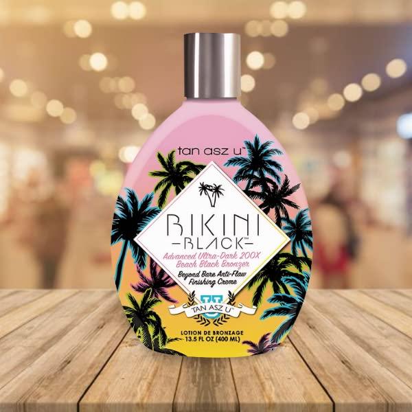 Bronceador Negro Ultra Oscuro 200X Tan Asz U Bikini 381 ml