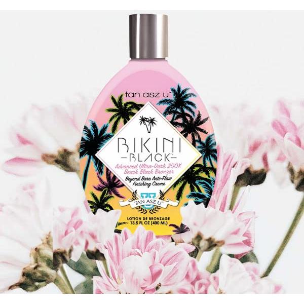 Bronceador Negro Ultra Oscuro 200X Tan Asz U Bikini 381 ml