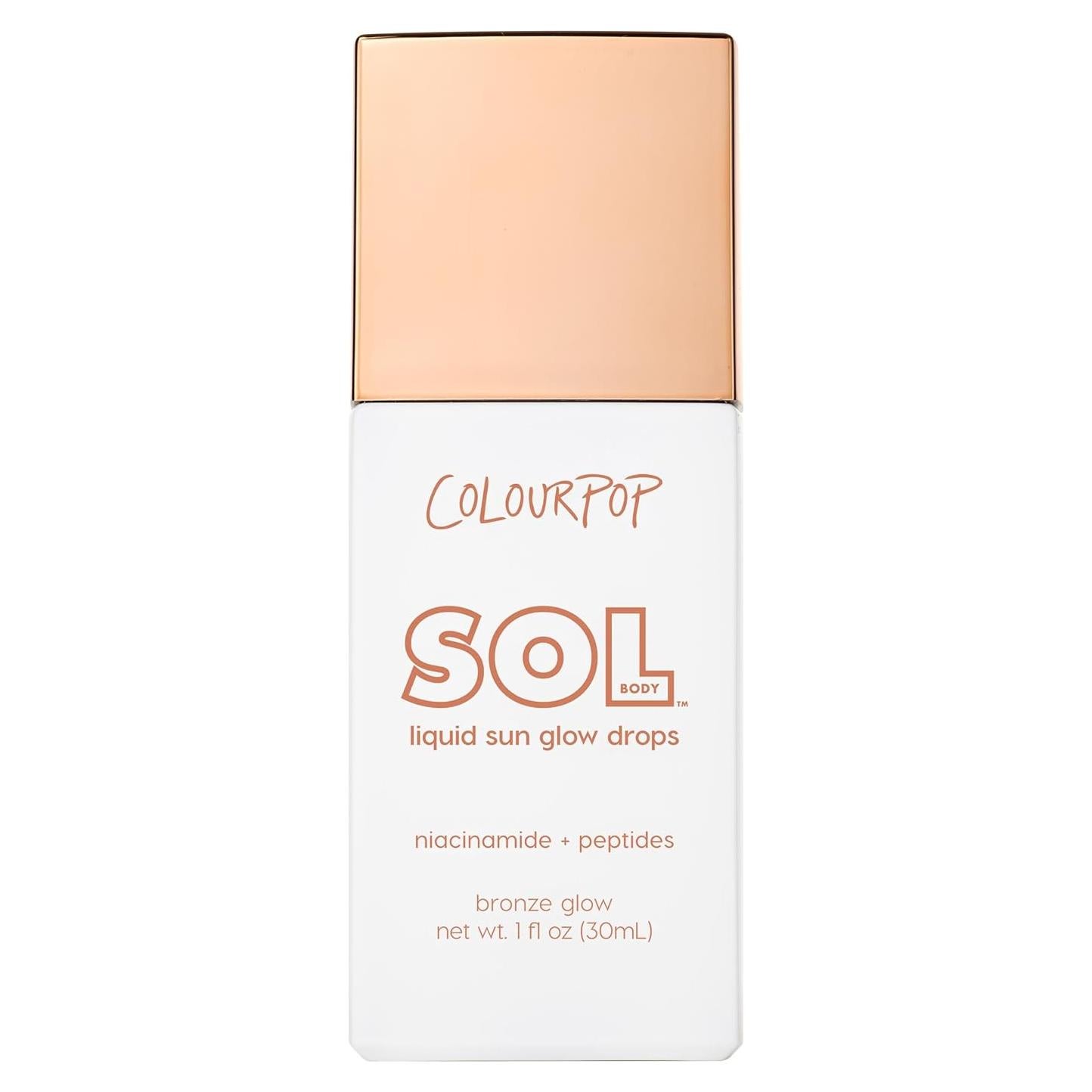 Gotas Bronceadoras Líquidas ColourPop - 31.5 g Niacinamida