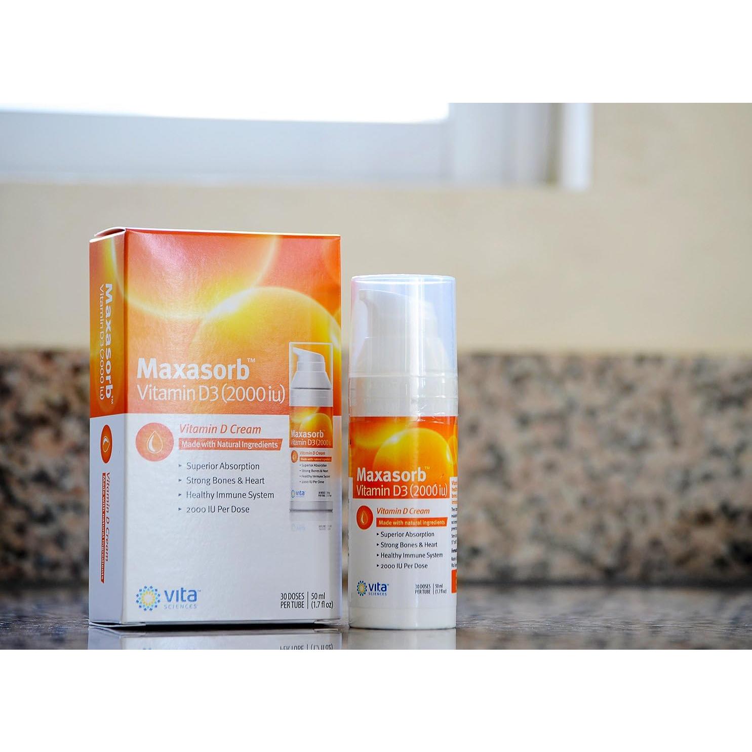 Crema de Vitamina D3 Vita Sciences 30 ml - Máxima Absorción