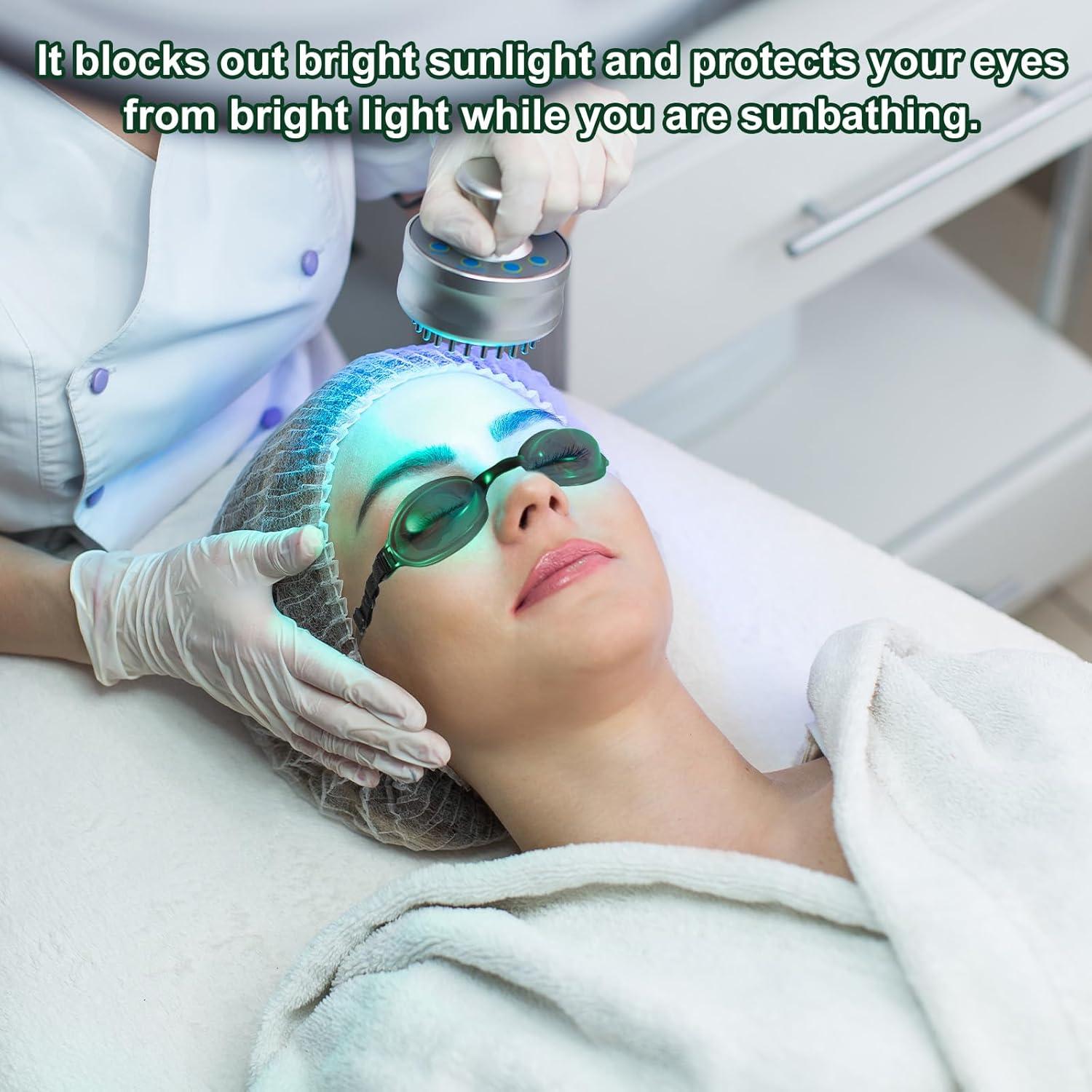 Gafas Protectores de Luz Roja Fukaisu - 2 Pares Transparentes