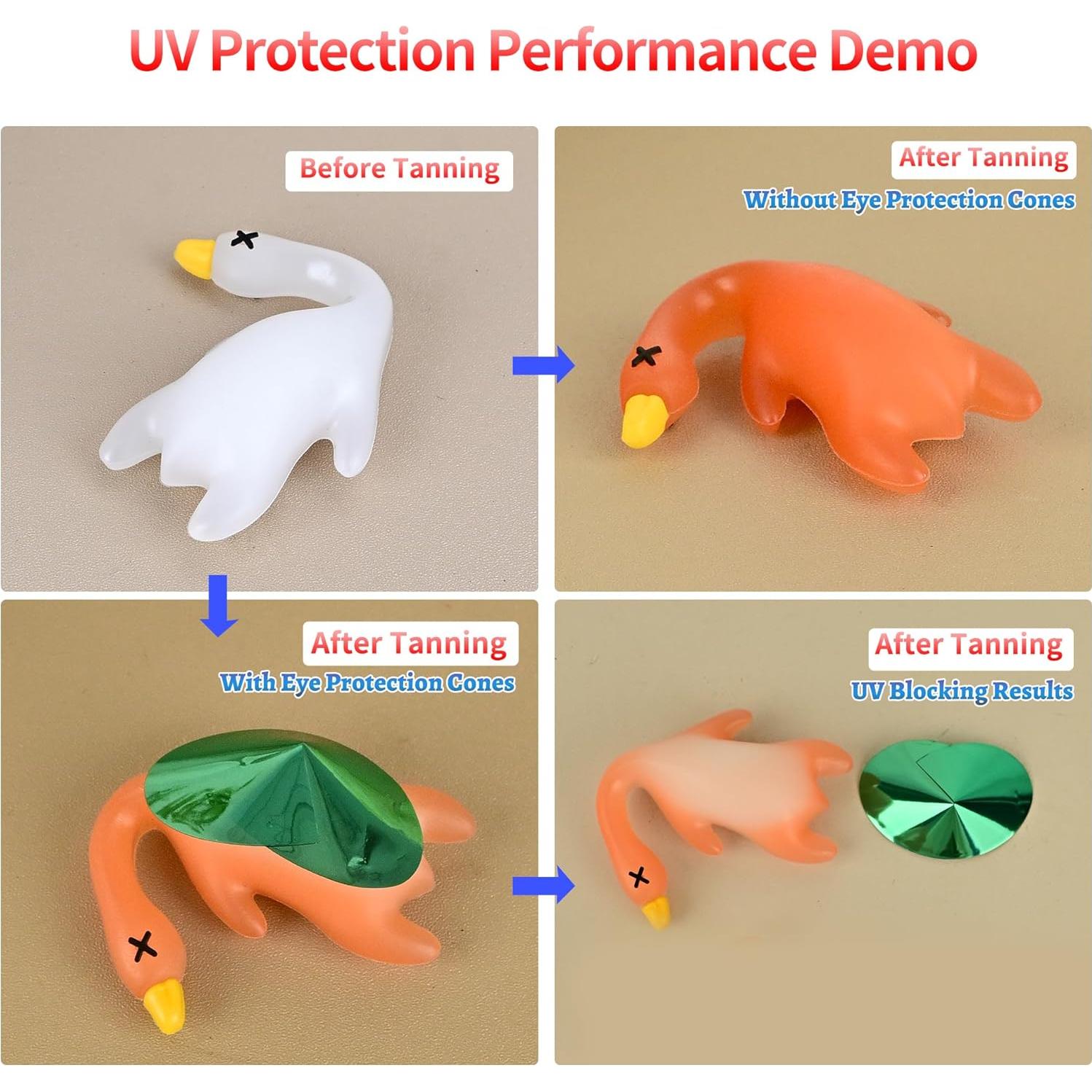Gafas de bronceado desechables Iiglunatic 50 unidades UV