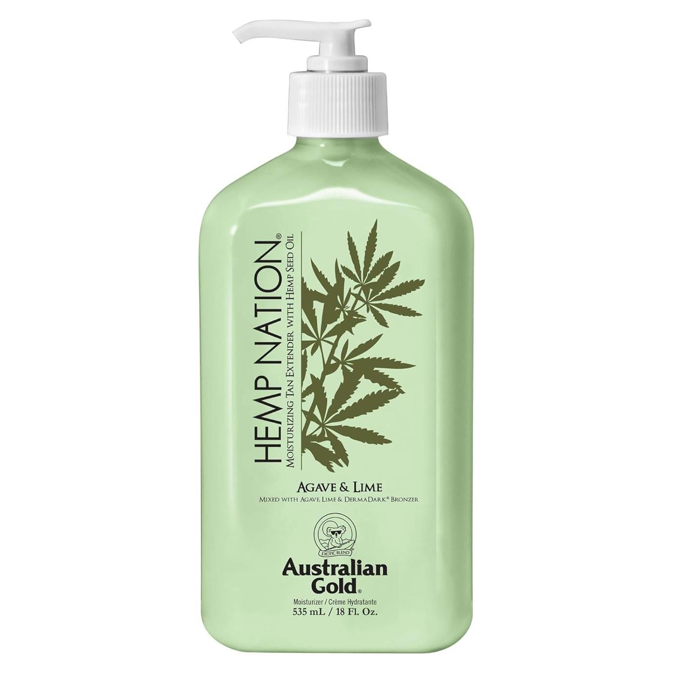 Hidratante Extensor de Bronceado Australian Gold 560g Agave y Lima