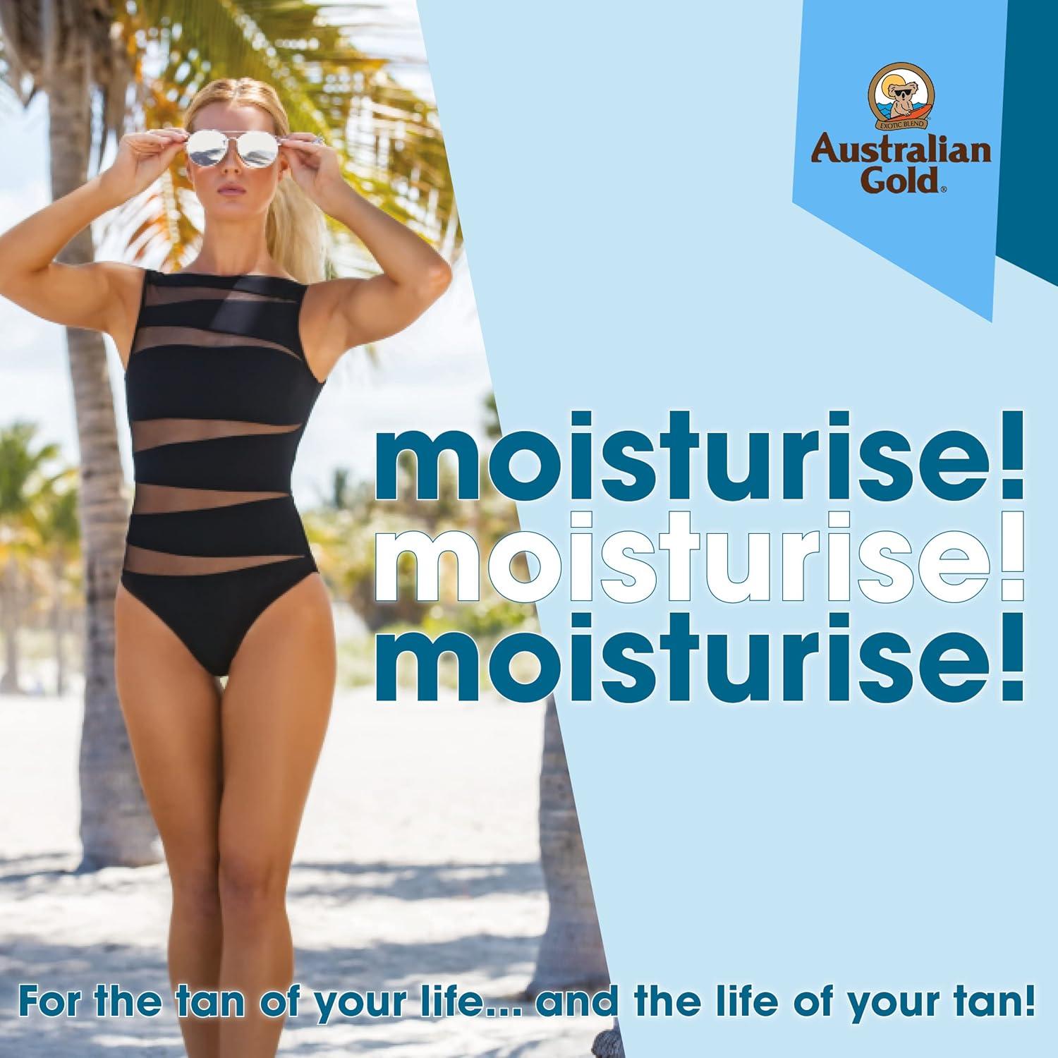 Hidratante Extensor de Bronceado Australian Gold 560g Agave y Lima