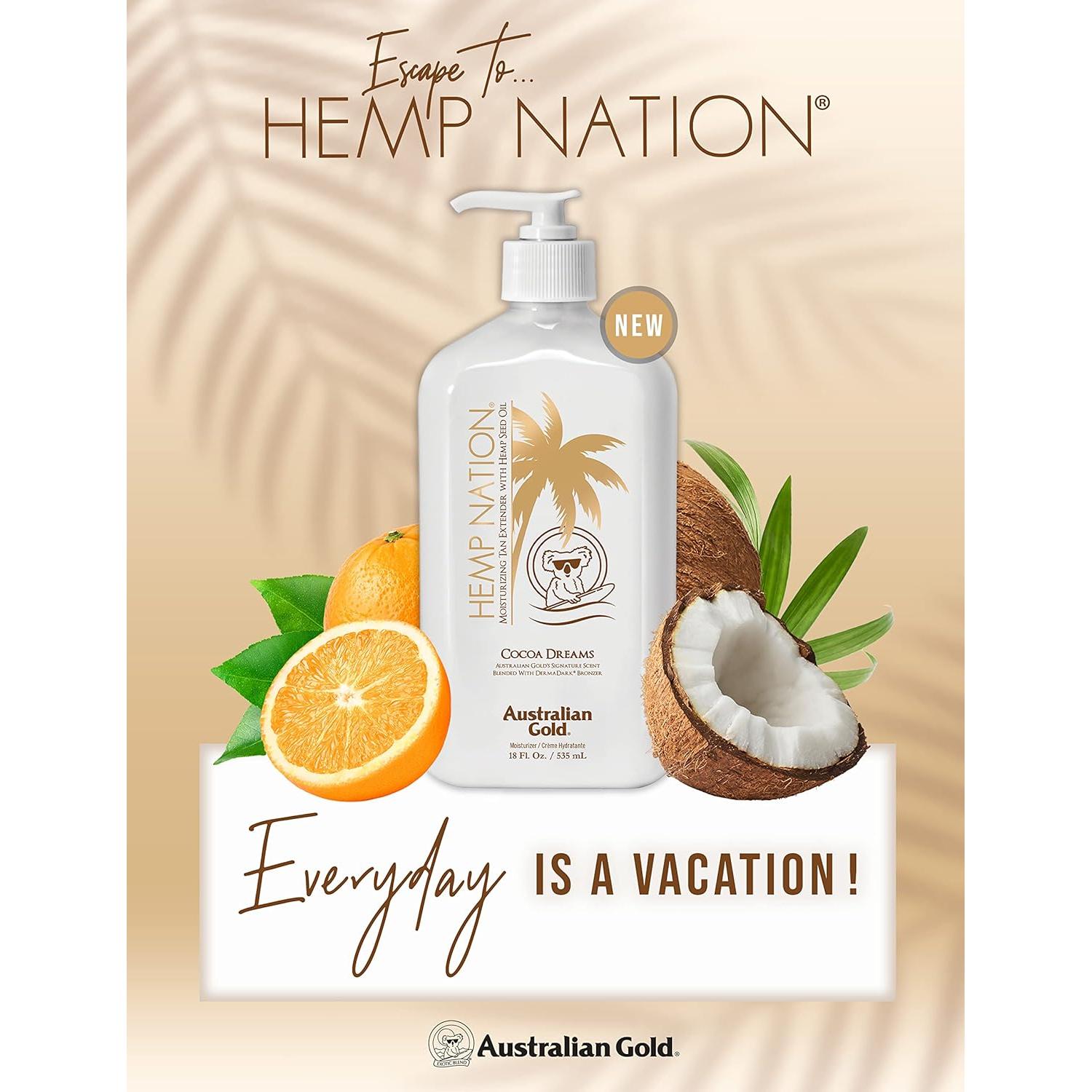 Extensor de Bronceado Australian Gold Cocoa Dreams 532ml