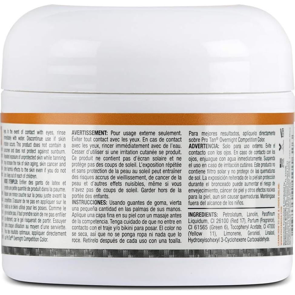 Gel Bronceador Pro Tan Marrón Oscuro 56.7 g - Acabado Brillante