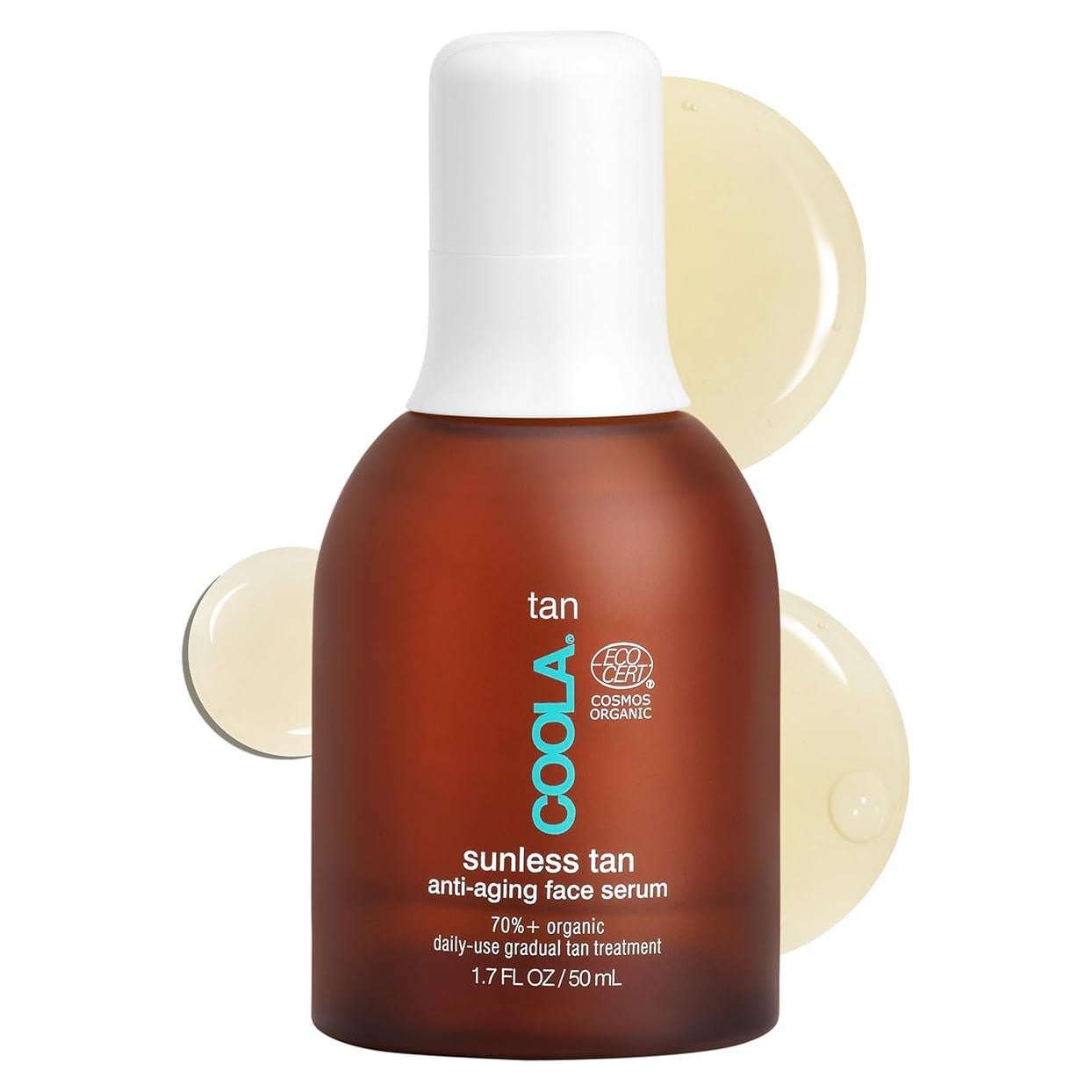 Suero Autobronceador Orgánico Coola 50 ml - Antienvejecimiento