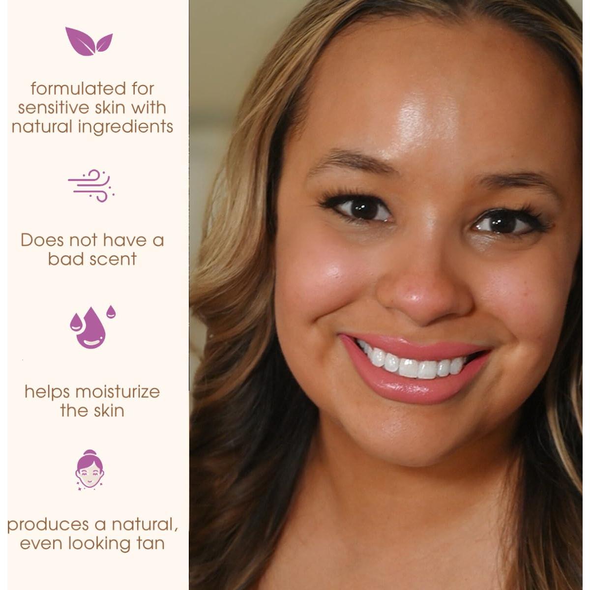 Gotas Bronceadoras GLEOW para Rostro y Cuerpo 30ml