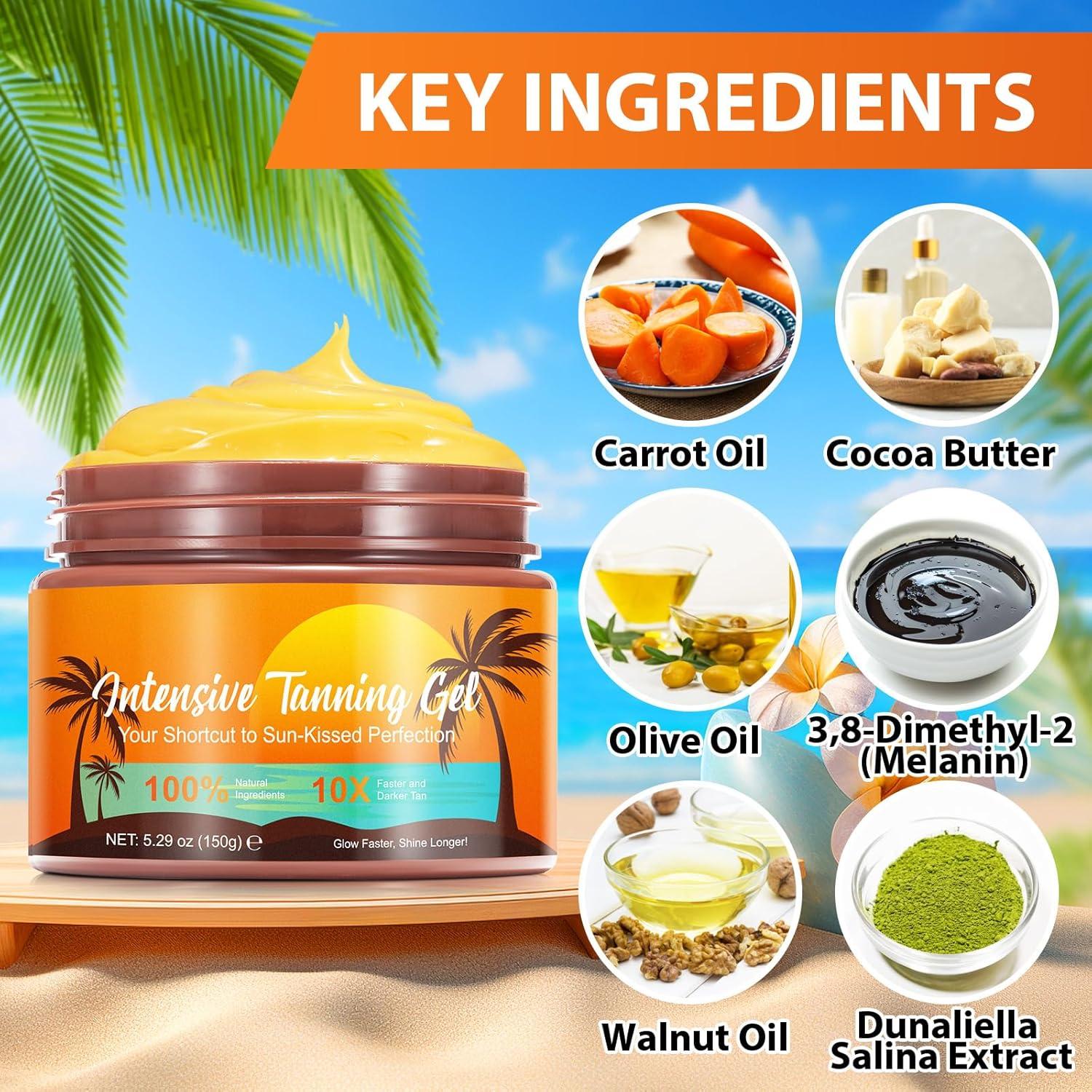 Crema Bronceadora Luxe Suave 155 ml - Gel Acelerador Intensivo