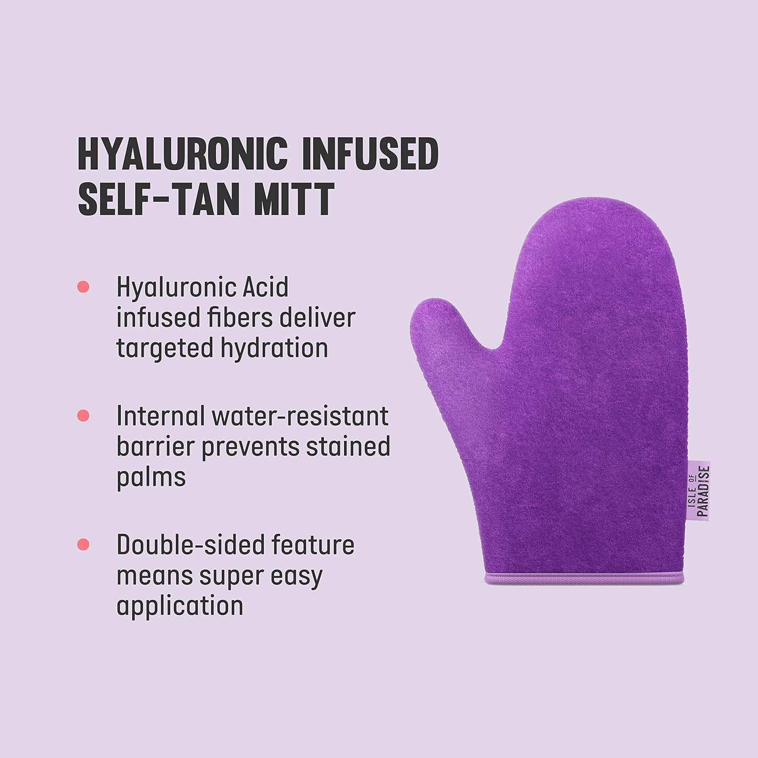 Guante de Autobronceado Isle of Paradise con Ácido Hialurónico