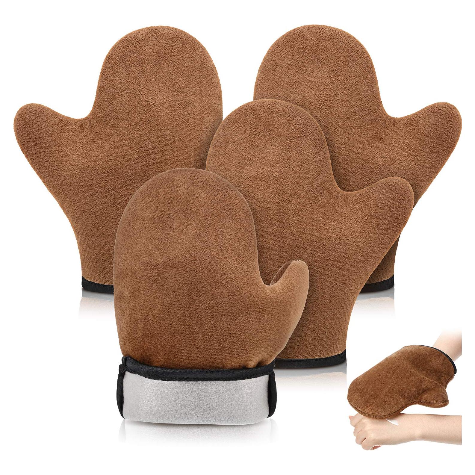 Guantes de Bronceado Autopropulsado SATINIOR Reutilizables 4 Pcs