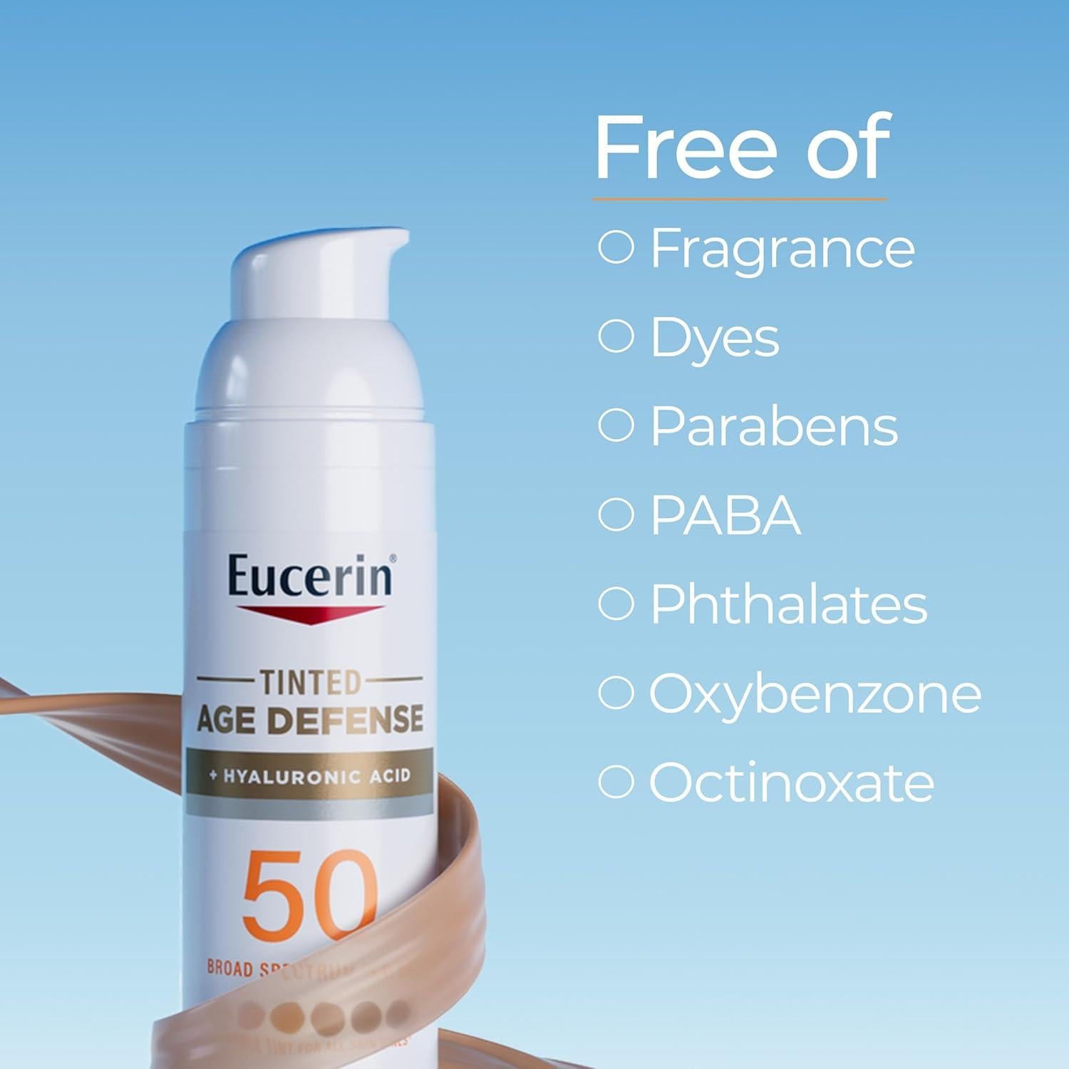 Eucerin Protector Solar Facial Tinteado SPF 50 74 ml
