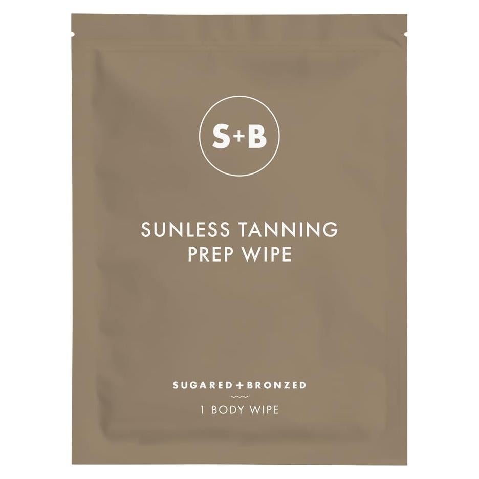 Toallitas Exfoliantes SUGARED + BRONZED para Bronceado Sin Sol