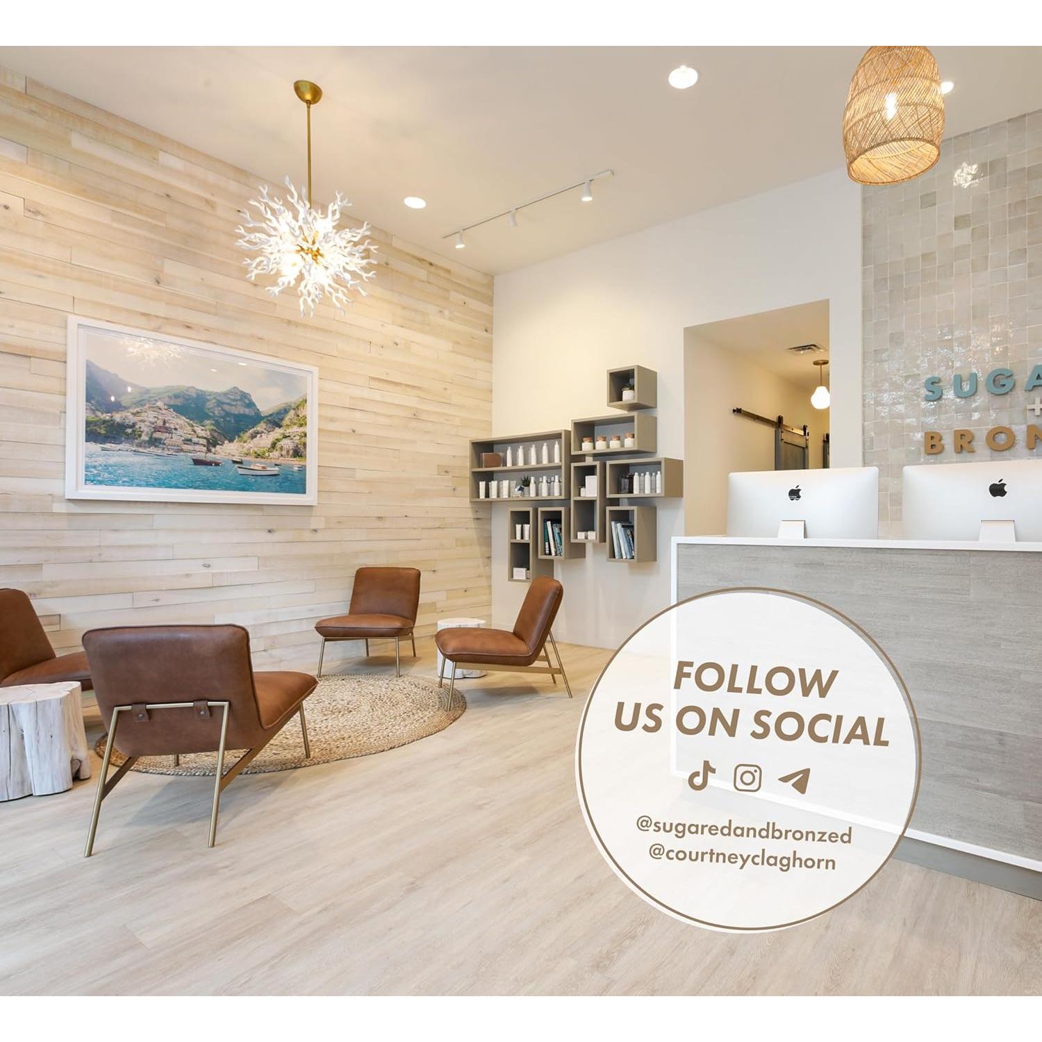 Toallitas Exfoliantes SUGARED + BRONZED para Bronceado Sin Sol