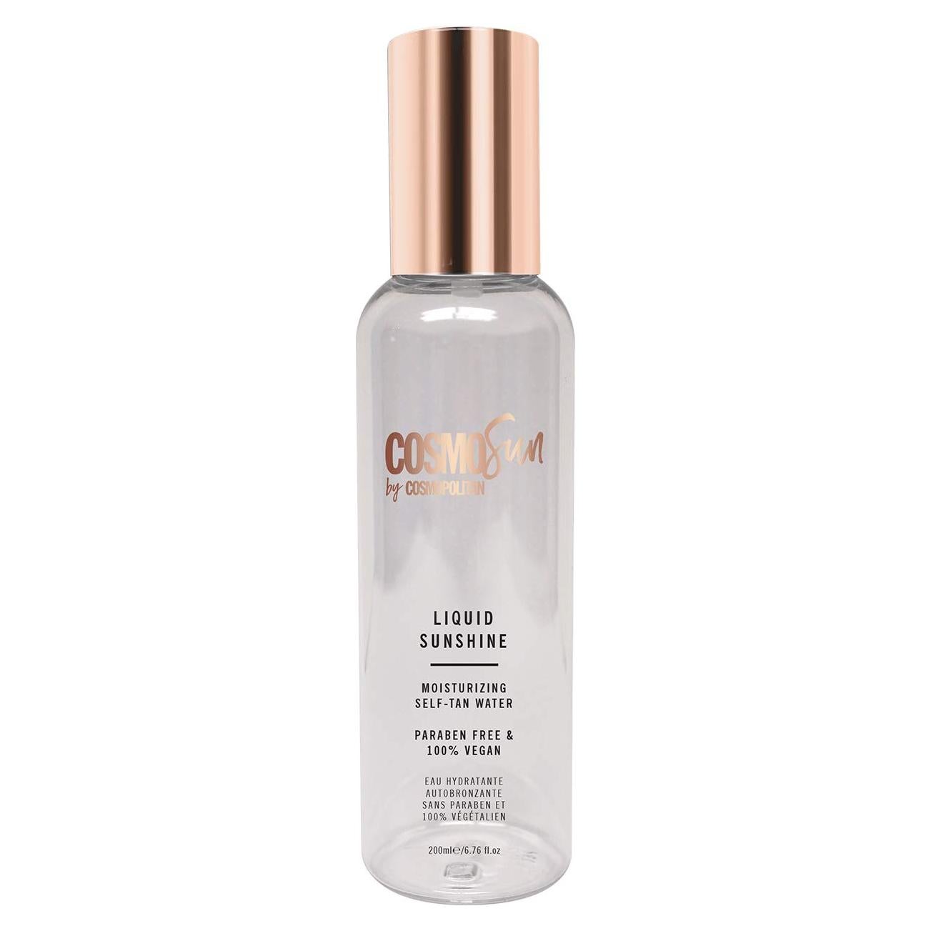 Agua Autobrillante CosmoSun 199.8 ml - Hidratante Vegano