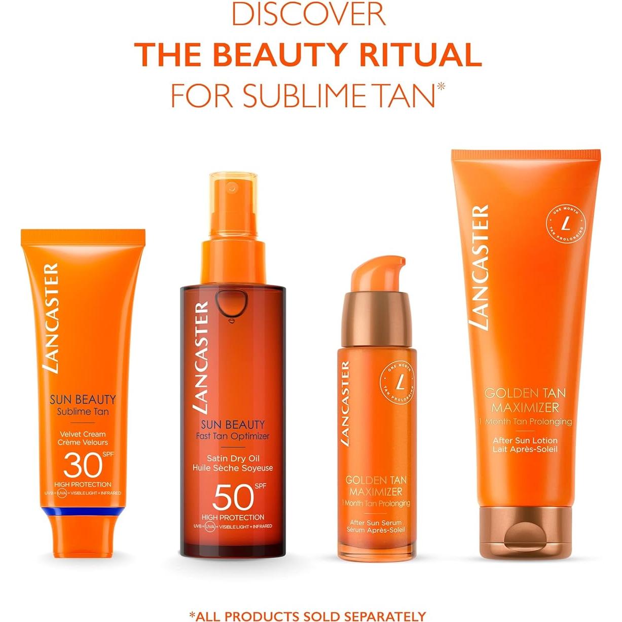 Aceite Seco Bronceador Lancaster Sun Beauty SPF 50 - 150 ml