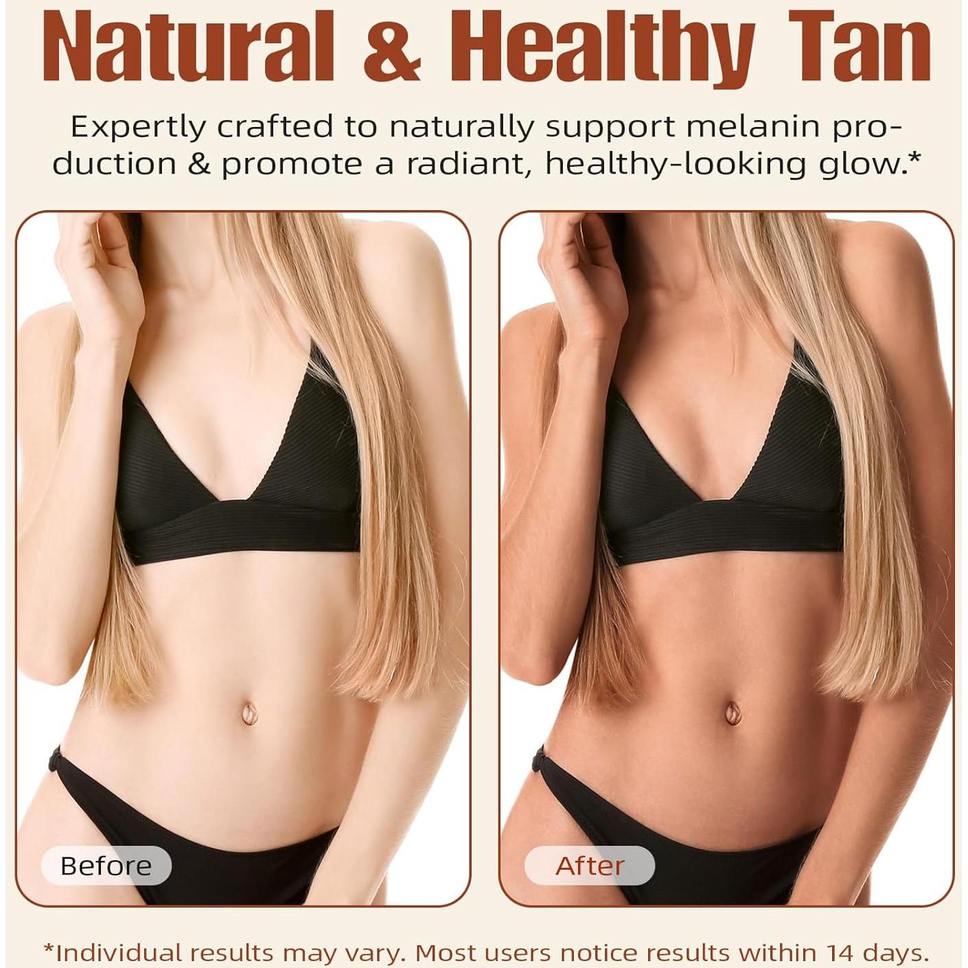 Gotas de bronceado sin sol bebibles ZhuGuaCo 89.86g