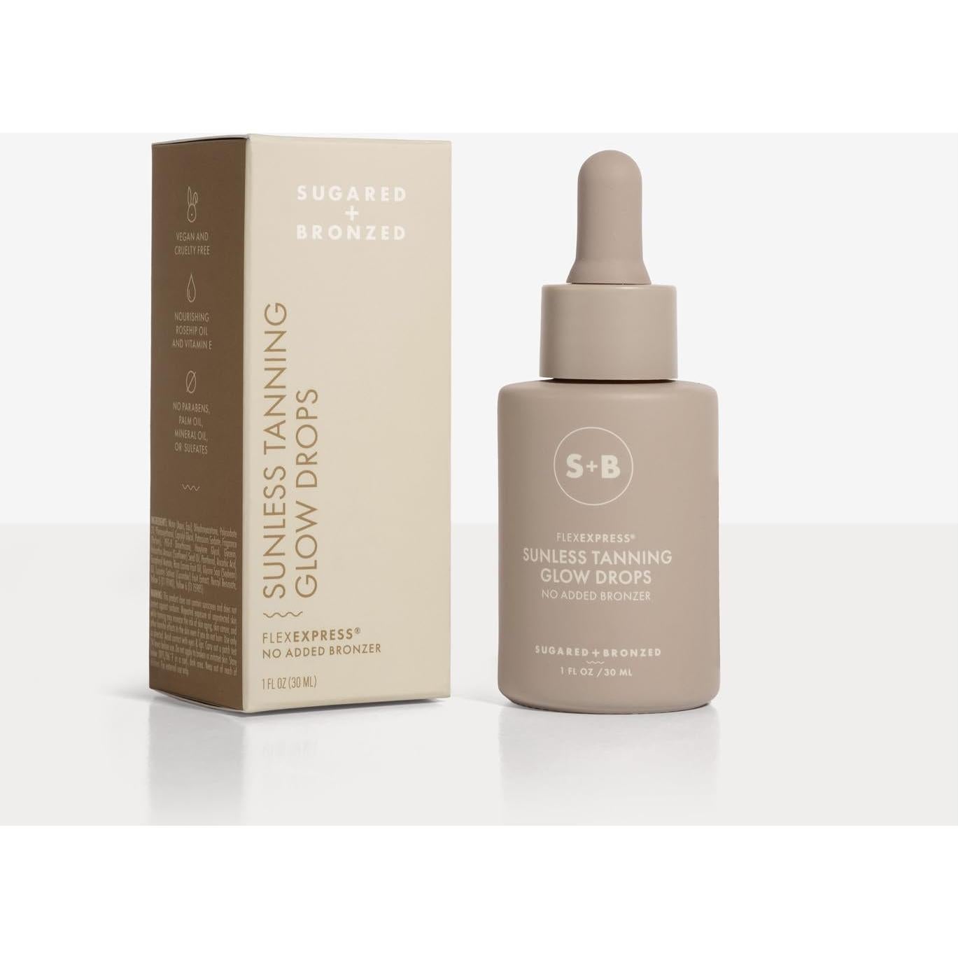 Gotas Autobronceadoras SUGARED + BRONZED 29.57 ml - Brillo Natural