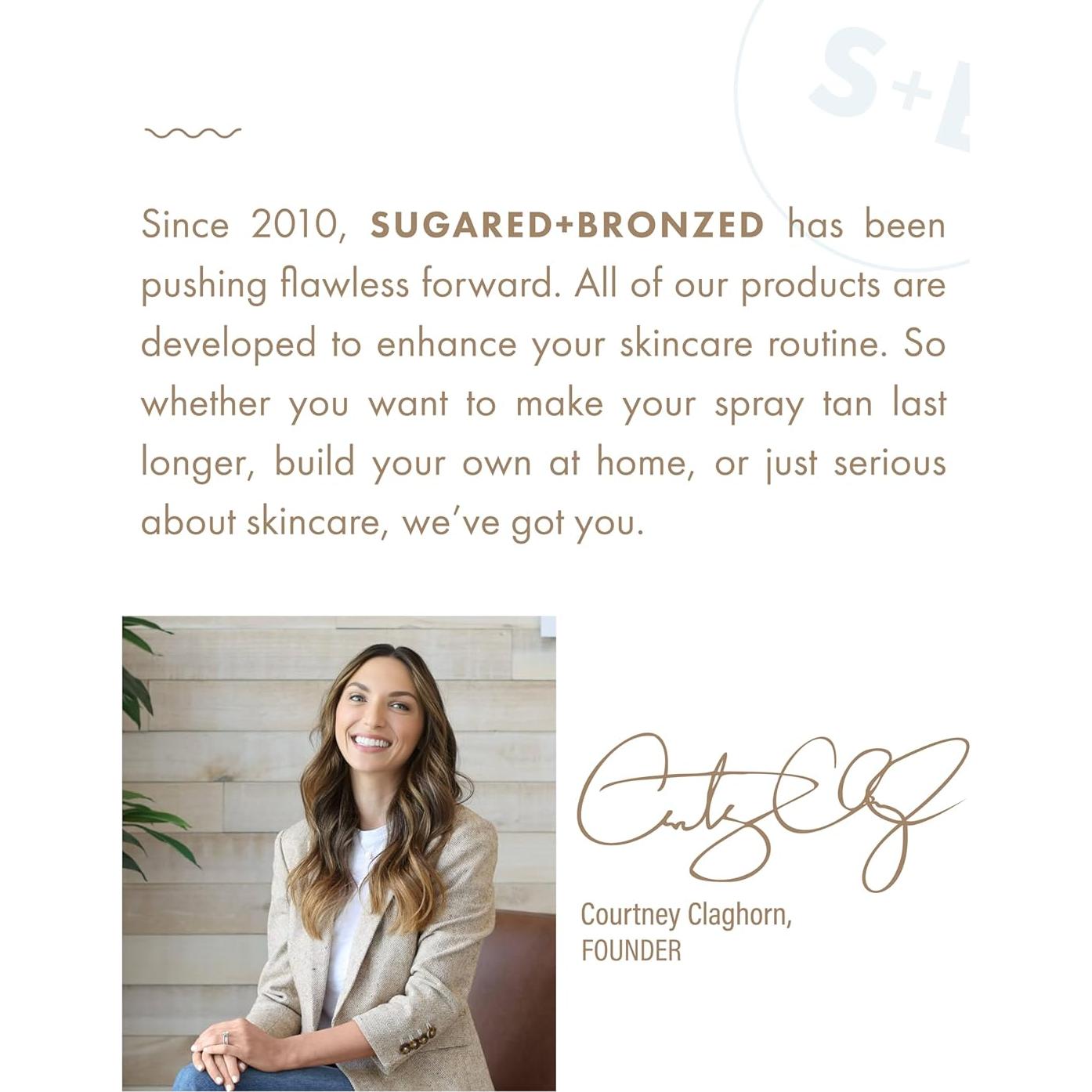 Gotas Autobronceadoras SUGARED + BRONZED 29.57 ml - Brillo Natural