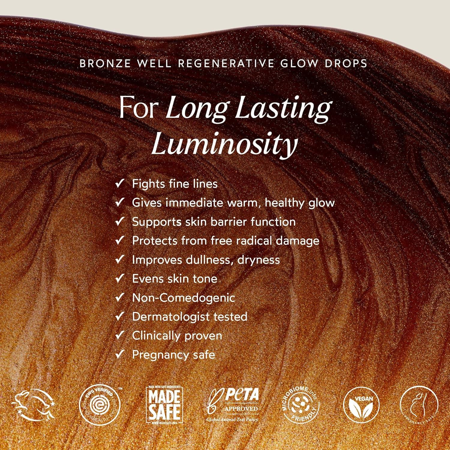 Gotas Bronceadoras Regenerativas True Botanicals 30 ml