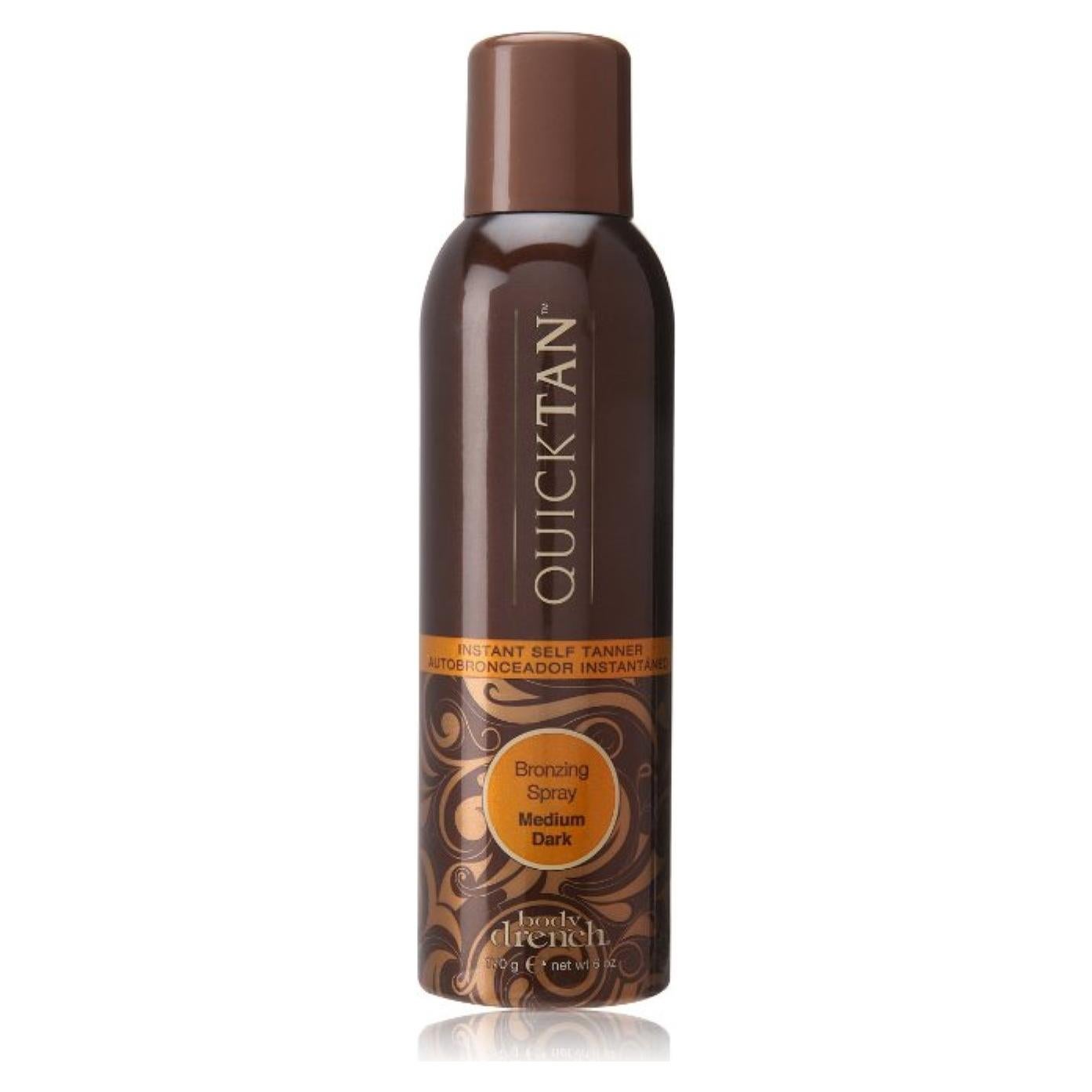 Bronceador Instantáneo Body Drench QuickTan 3x170g Medio/Oscuro