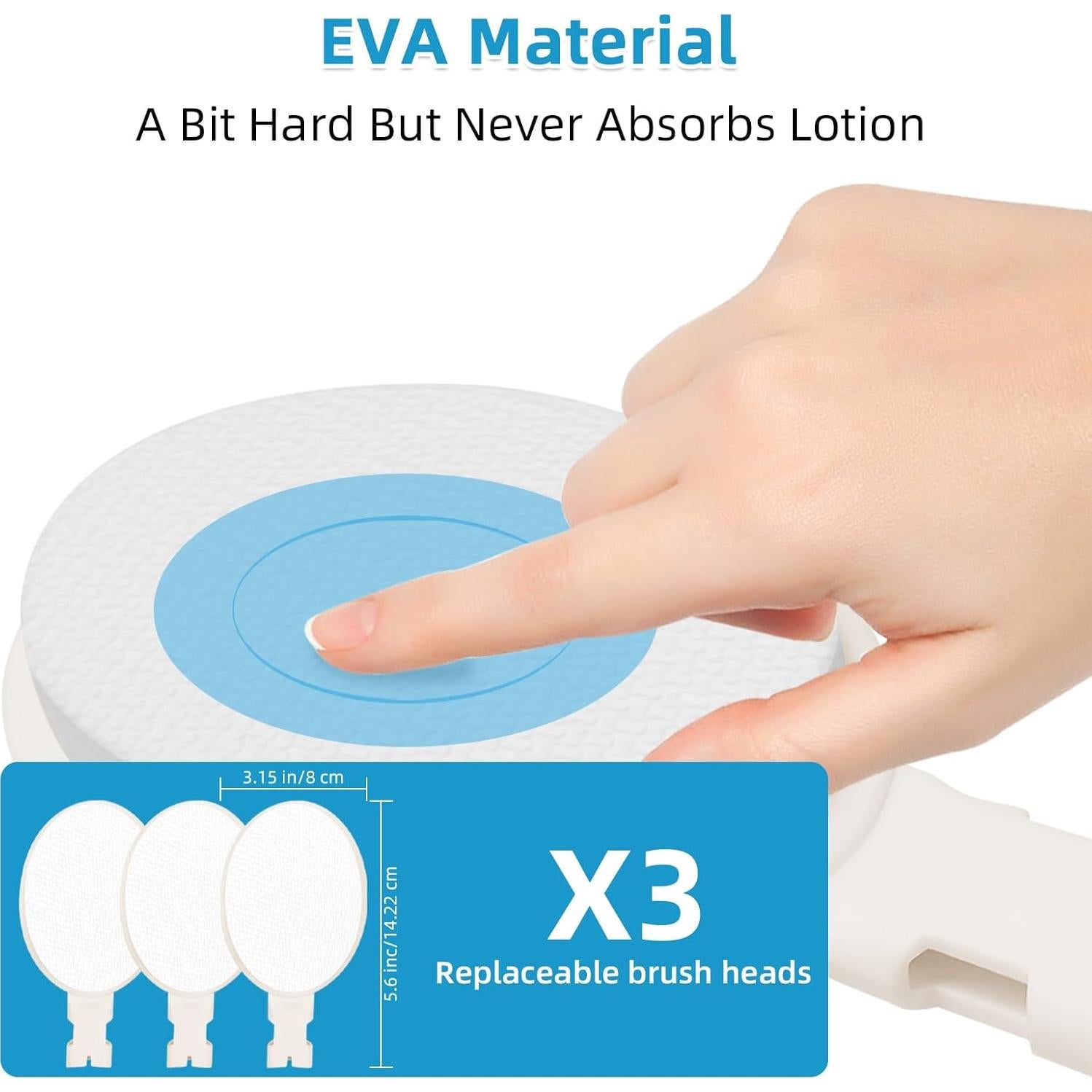 Aplicador de Loción Topfinder para Espalda y Piernas - 3 Cabezas